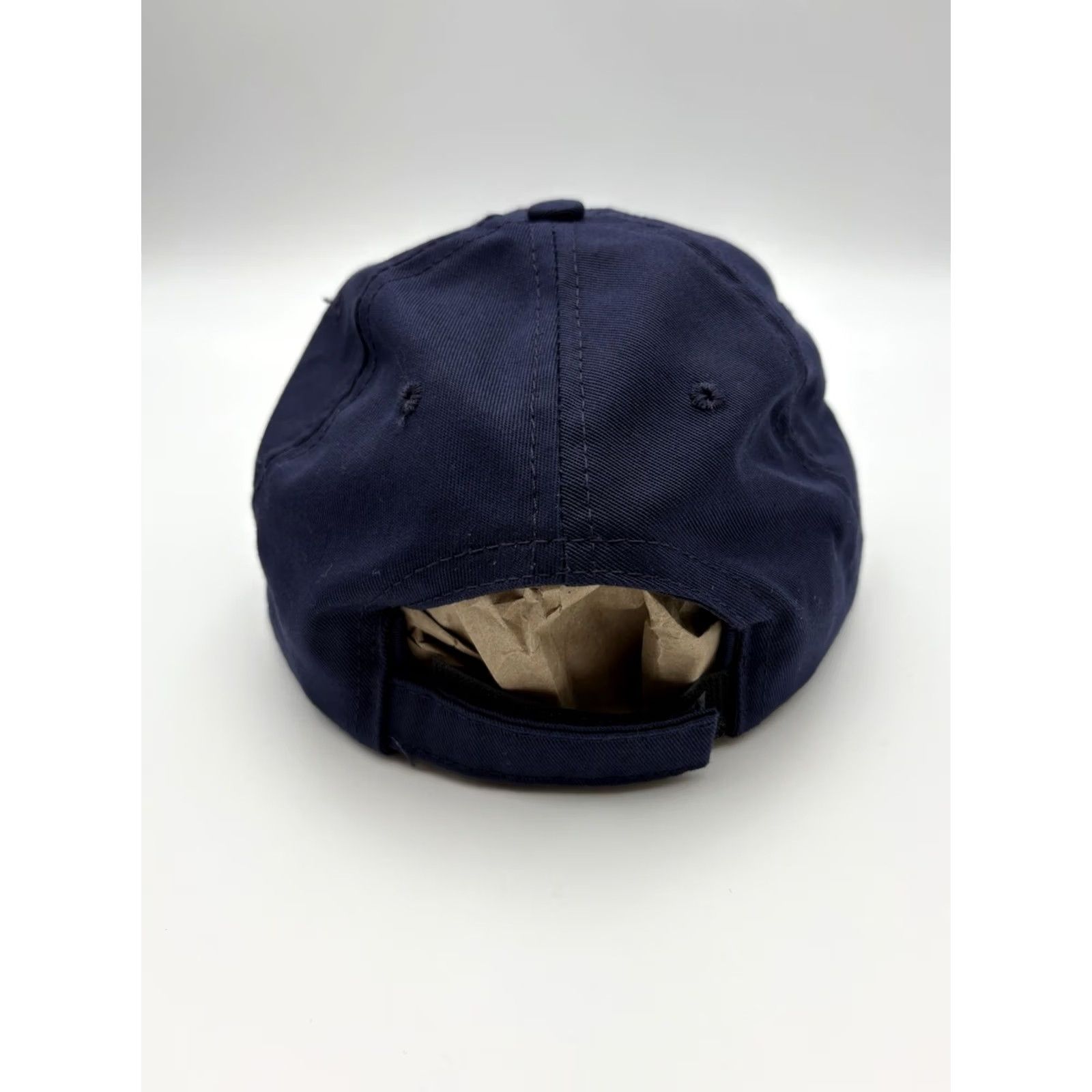 Vintage VINTAGE USS Arizona BB39 Pearl Harbor Hawaii Navy Blue StrapBack Hat Made USA Hat One Size Men Adjustable Blue USA Size ONE SIZE - 3 Thumbnail