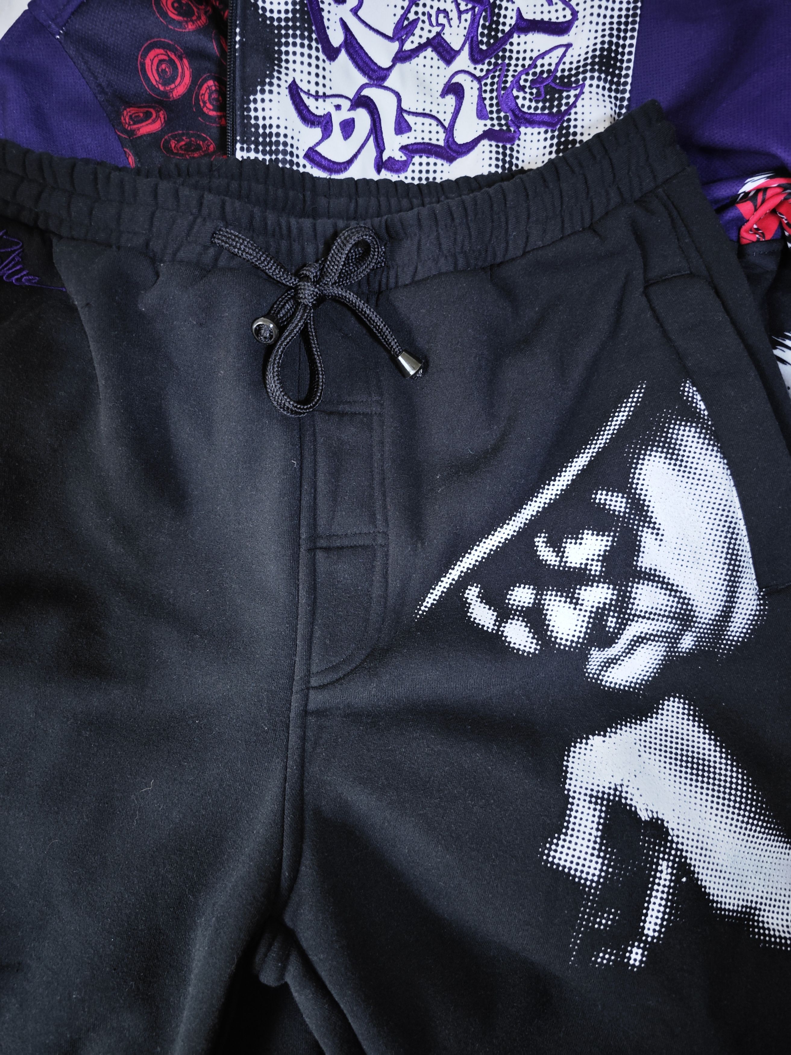Other raw blue graphic tracksuit set (hoodie + joggers) Size US L / EU 52-54 / 3 - 21 Thumbnail