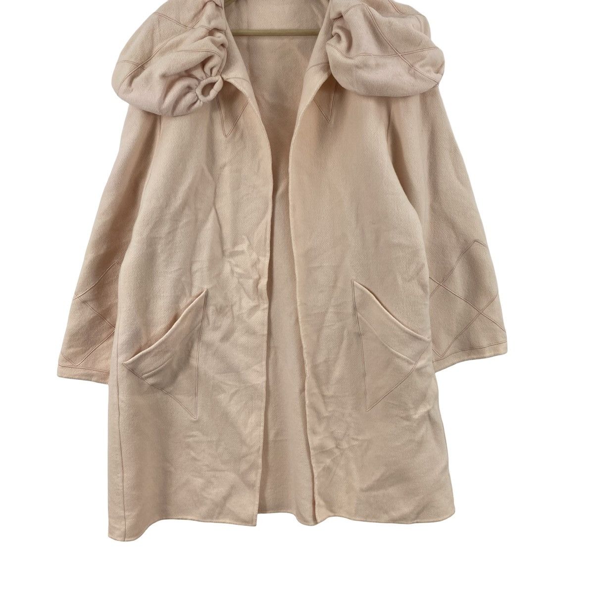 Vintage Vintage GIULIA CARLA CECCHI Hooded Coat Jacket Minimalist Size 3XL / US 20-22 - 6 Thumbnail