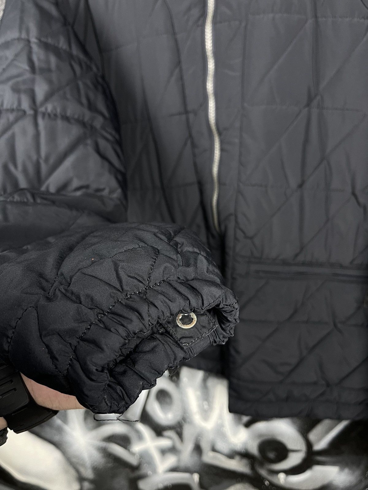 Ermenegildo Zegna Ermenegildo Zegna Sport Vintage Navy Blue Quilted Jacket Size M Size US M / EU 48-50 / 2 - 7 Thumbnail