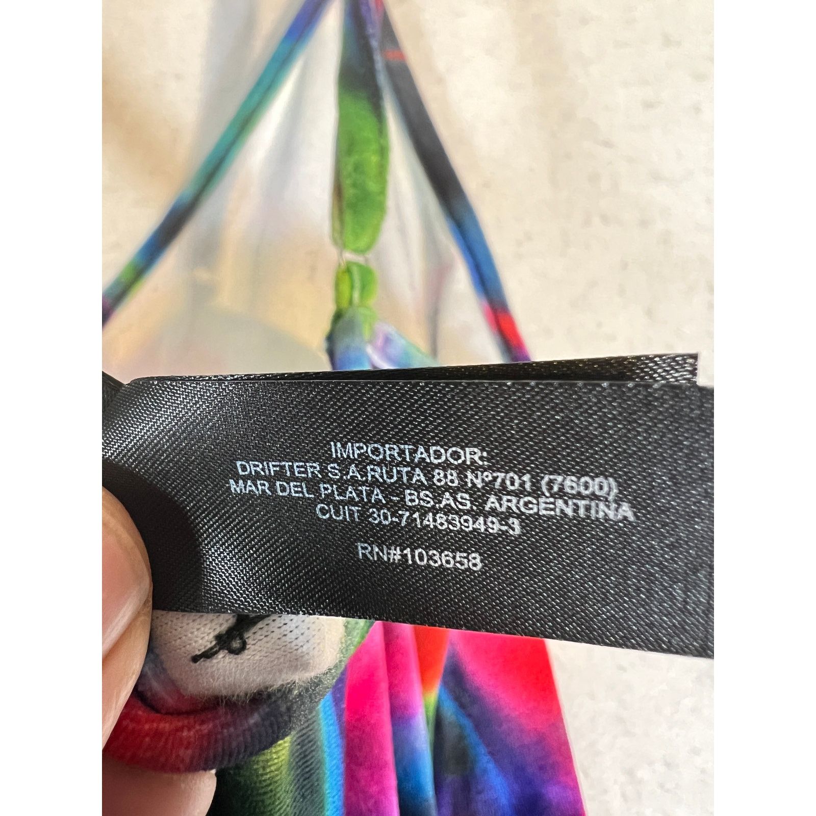 Hurley Hurley Nebula Mini-Dress Woman's M Tye Dye Adjustable Straps Size M / US 6-8 / IT 42-44 - 18 Thumbnail