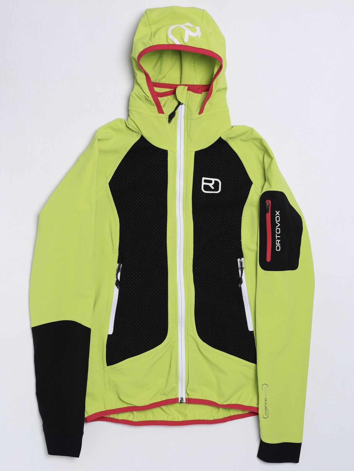 ORTOVOX Ortovox Col Becchei Jacket Touring Softshell Merino Green Size S / US 4 / IT 40 - 1 Thumbnail