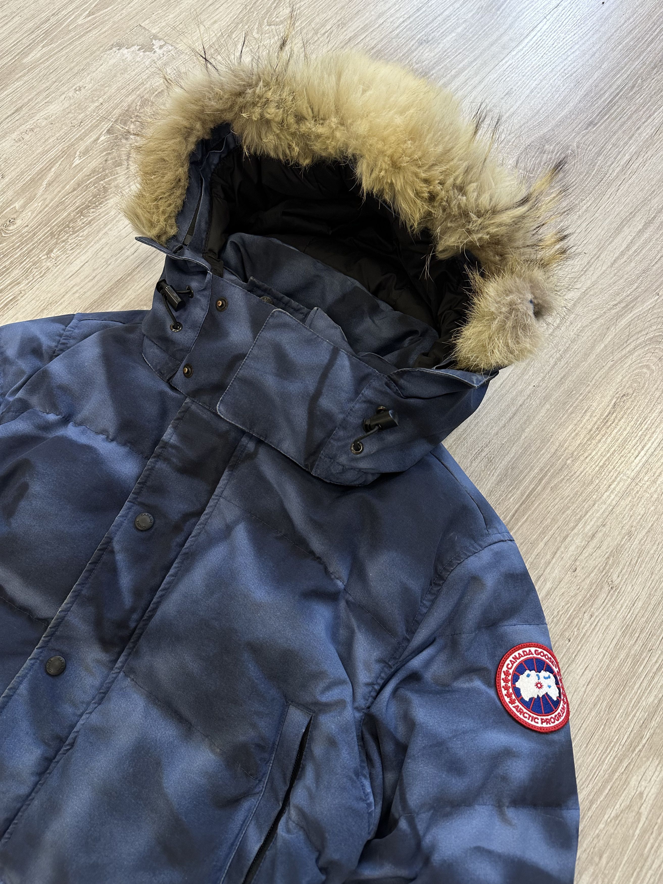 Canada goose wyndham blue fashion camo