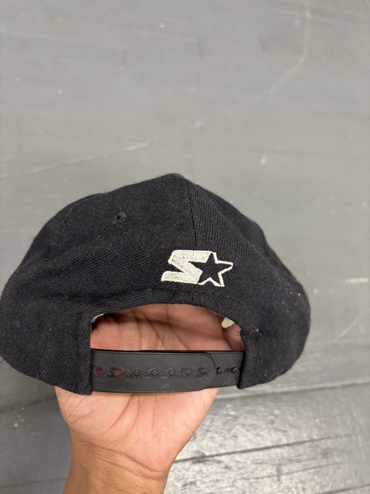 NBA × Starter × Vintage Vintage 90s Chicago Bulls starter hat Size ONE SIZE - 3 Thumbnail