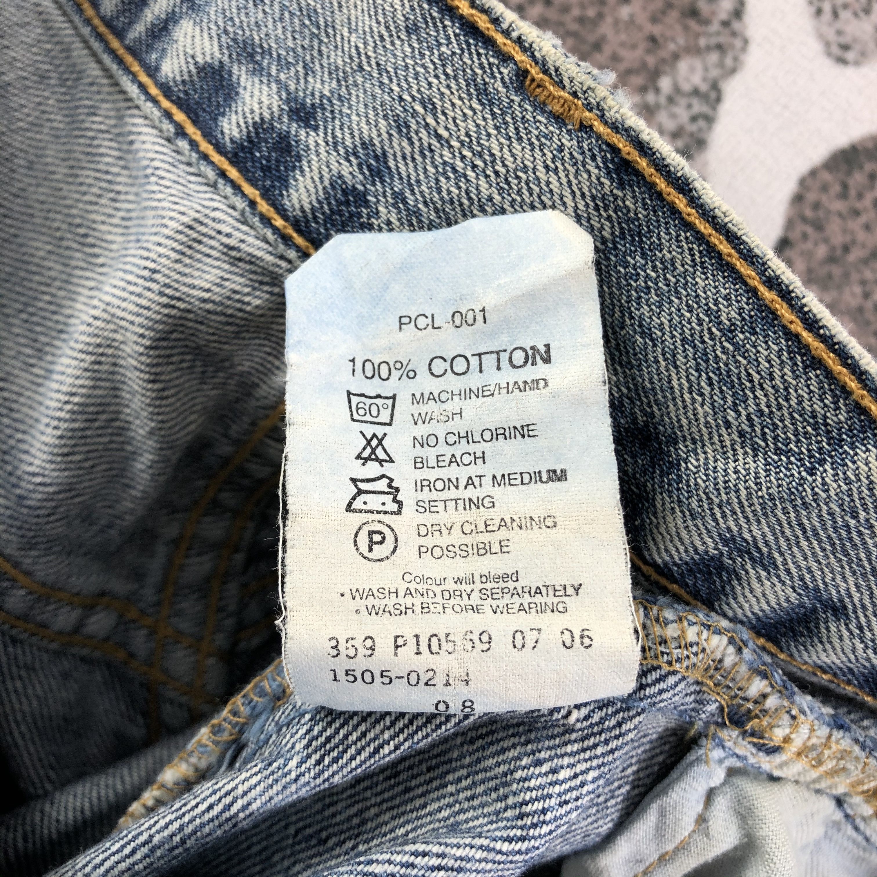 Levi's Vintage Levis 505 Jeans Distressed Denim KJ1743 Size US 34 / EU 50 - 11 Thumbnail