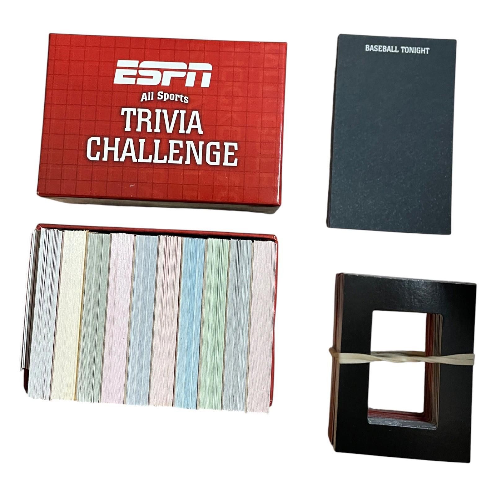 Other ESPN All Sports Trivia Challenge Game Complete 2-6 Players Size ONE SIZE - 3 Thumbnail