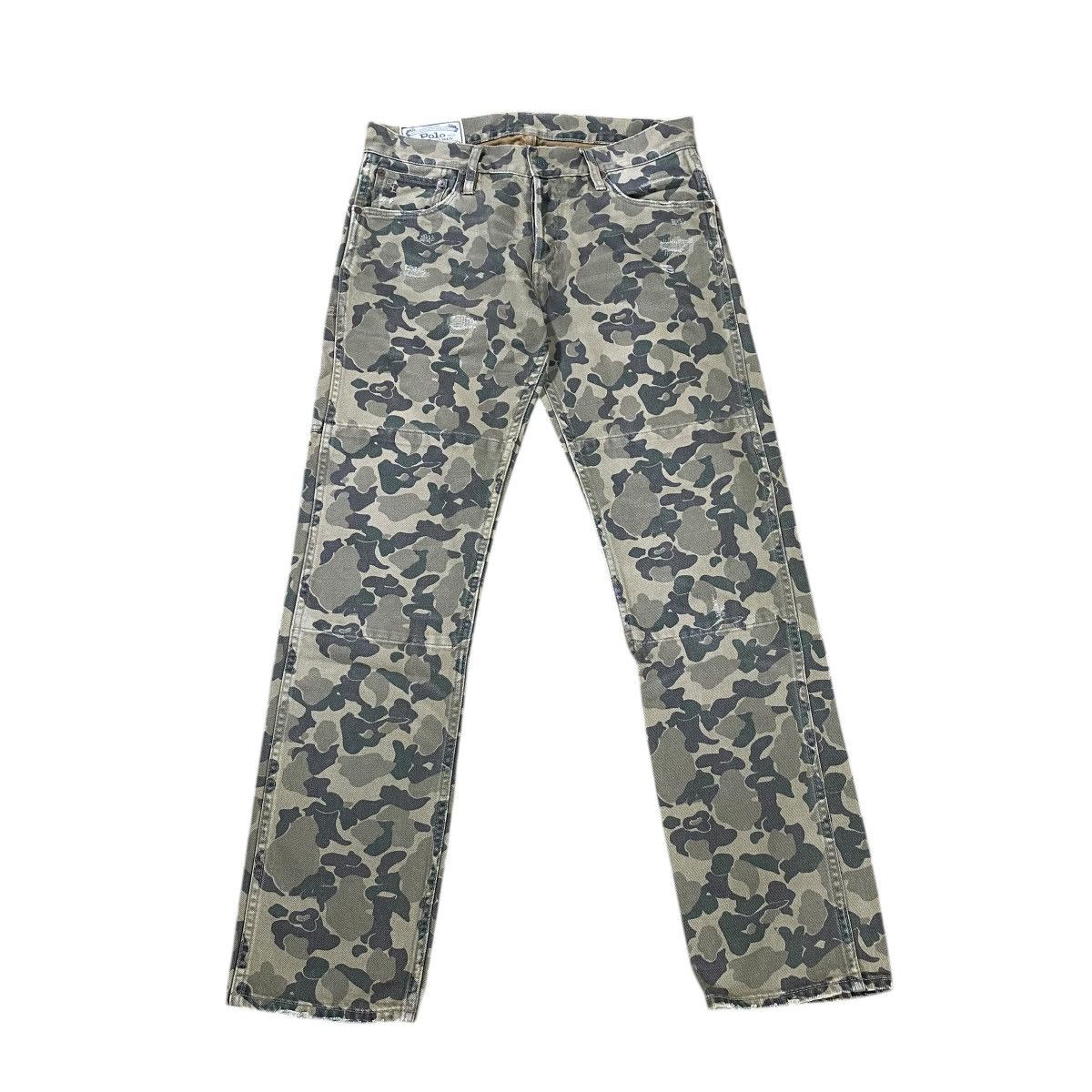 Polo Ralph Lauren Polo Ralph Lauren Vintage Camouflage Varick Slim Straight Size US 30 / EU 46 - 2 Thumbnail