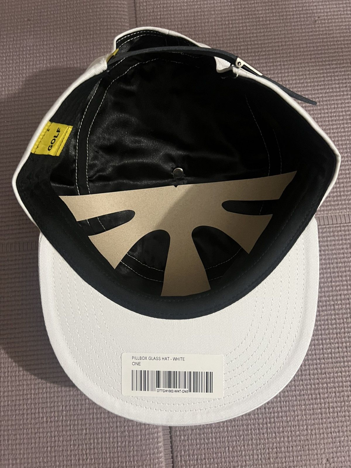 DONT TAP THE GLASS LE FLEUR GOLF WANG PILLBOX HAT