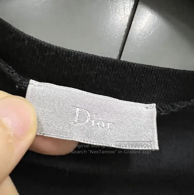 Dior Dior Black Cotton Short Sleeve T. Size S / US 4 / IT 40 - 4 Thumbnail