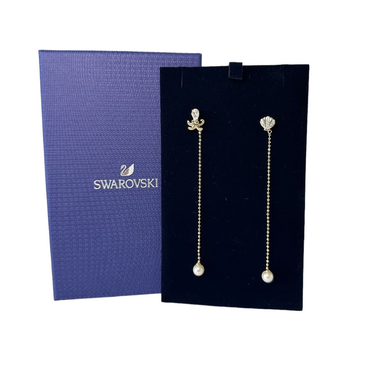 Swarovski Swarovski Ocean Octopus Pierced Earrings Size ONE SIZE - 1 Thumbnail
