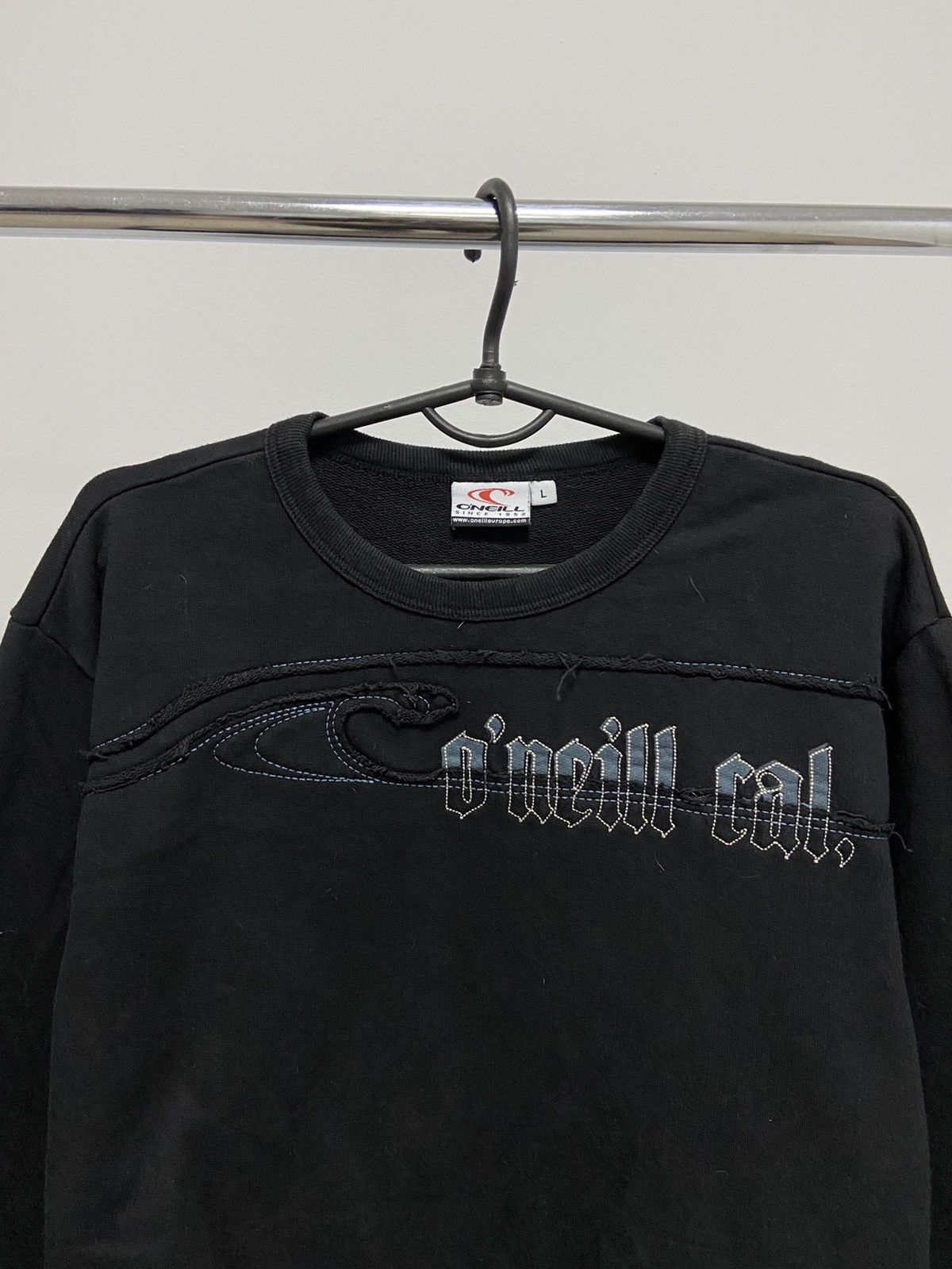O'Neill × Vintage Oneill Cal Sweatshirt Vintage Big logo Jacket Y2K Skate Size US L / EU 52-54 / 3 - 2 Thumbnail