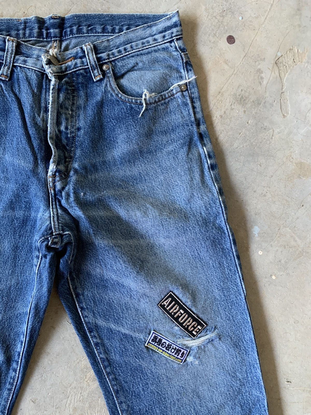 RRL Ralph Lauren Vintage Double RRL Ralph Lauren Made In Usa Distressed Denim Size US 30 / EU 46 - 9 Thumbnail