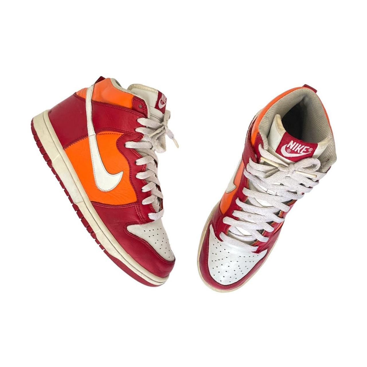 Nike Dunk High Varsity Red Orange Blaze Nike Dunk High Varsity Red 