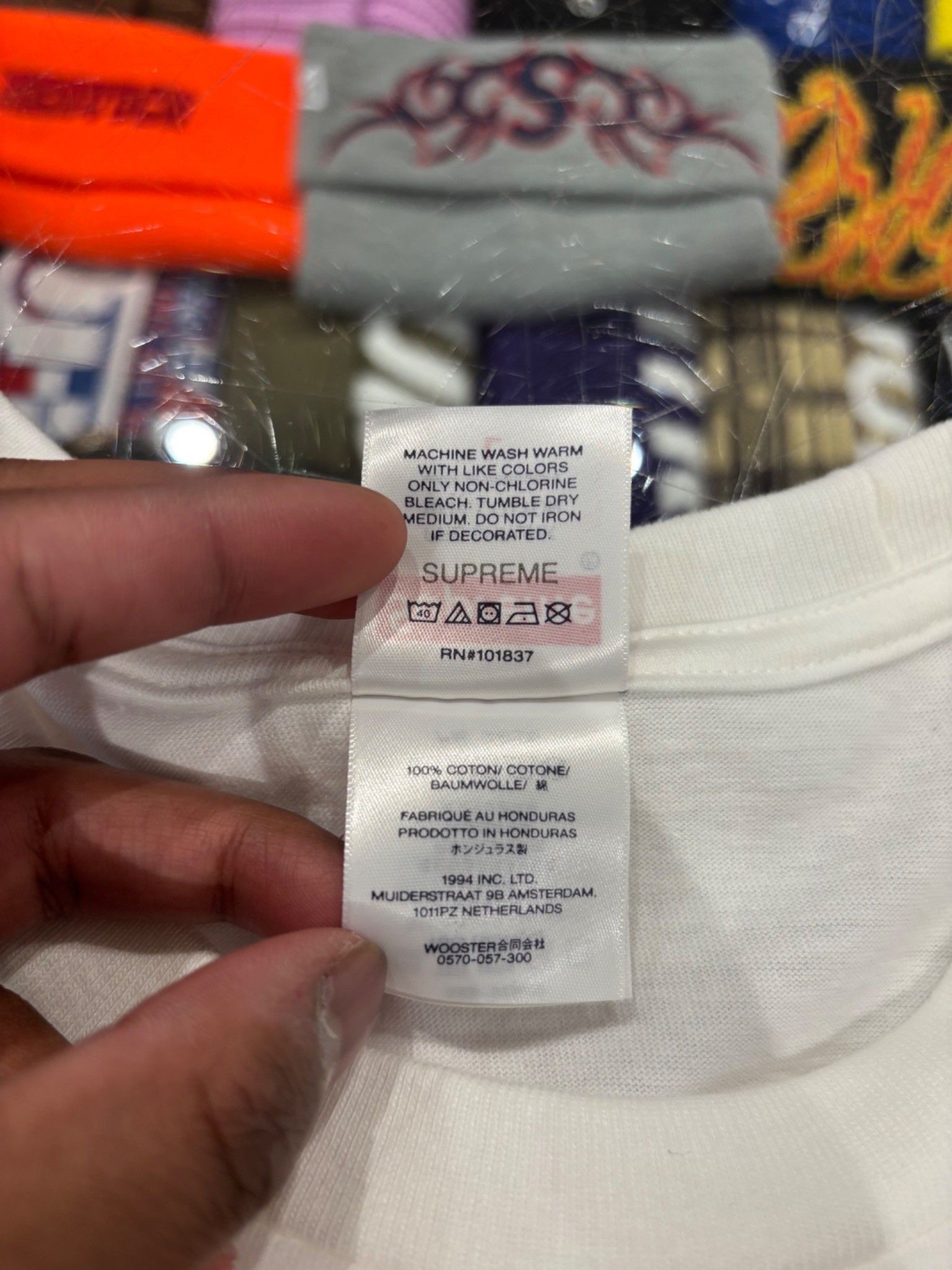 Supreme Supreme Grim Reaper Tee White Size US L / EU 52-54 / 3 - 4 Thumbnail
