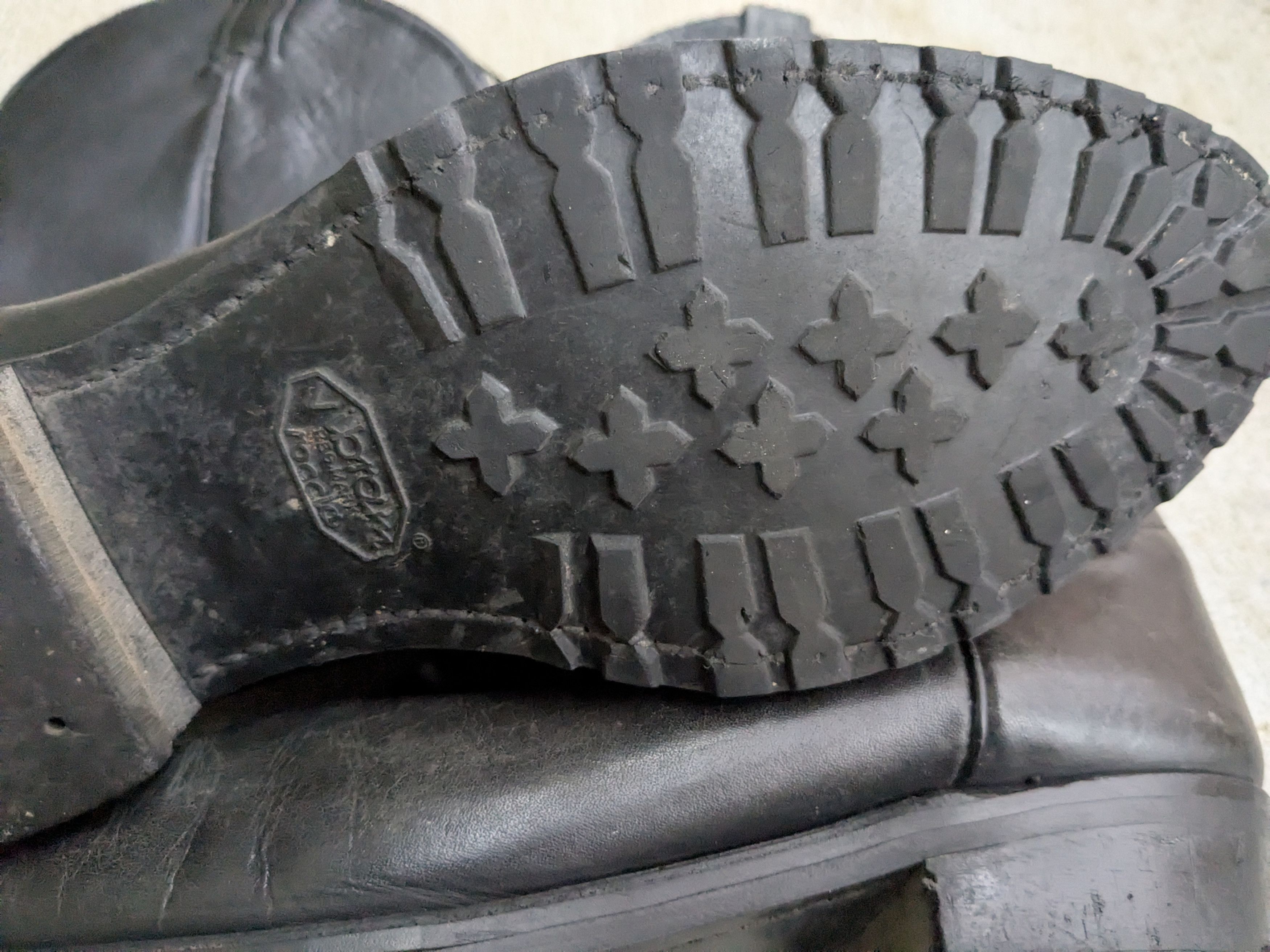 Other Tony Lama Cowboy Boots Black Leather 10.5 D Western Botas Size US 10.5 / EU 43-44 - 10 Thumbnail