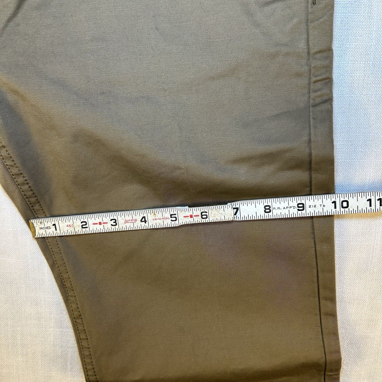 Levi's Levi's Tapered Khaki Brown/green Cotton Pants Men's 30x32 Size US 30 / EU 46 - 3 Thumbnail