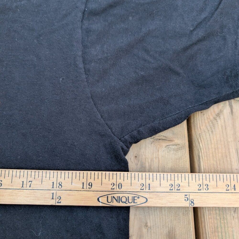 Fruit Of The Loom Vintage 90s Fruit of the Loom T-Shirt Men L Black Party Ahe Size US L / EU 52-54 / 3 - 6 Thumbnail