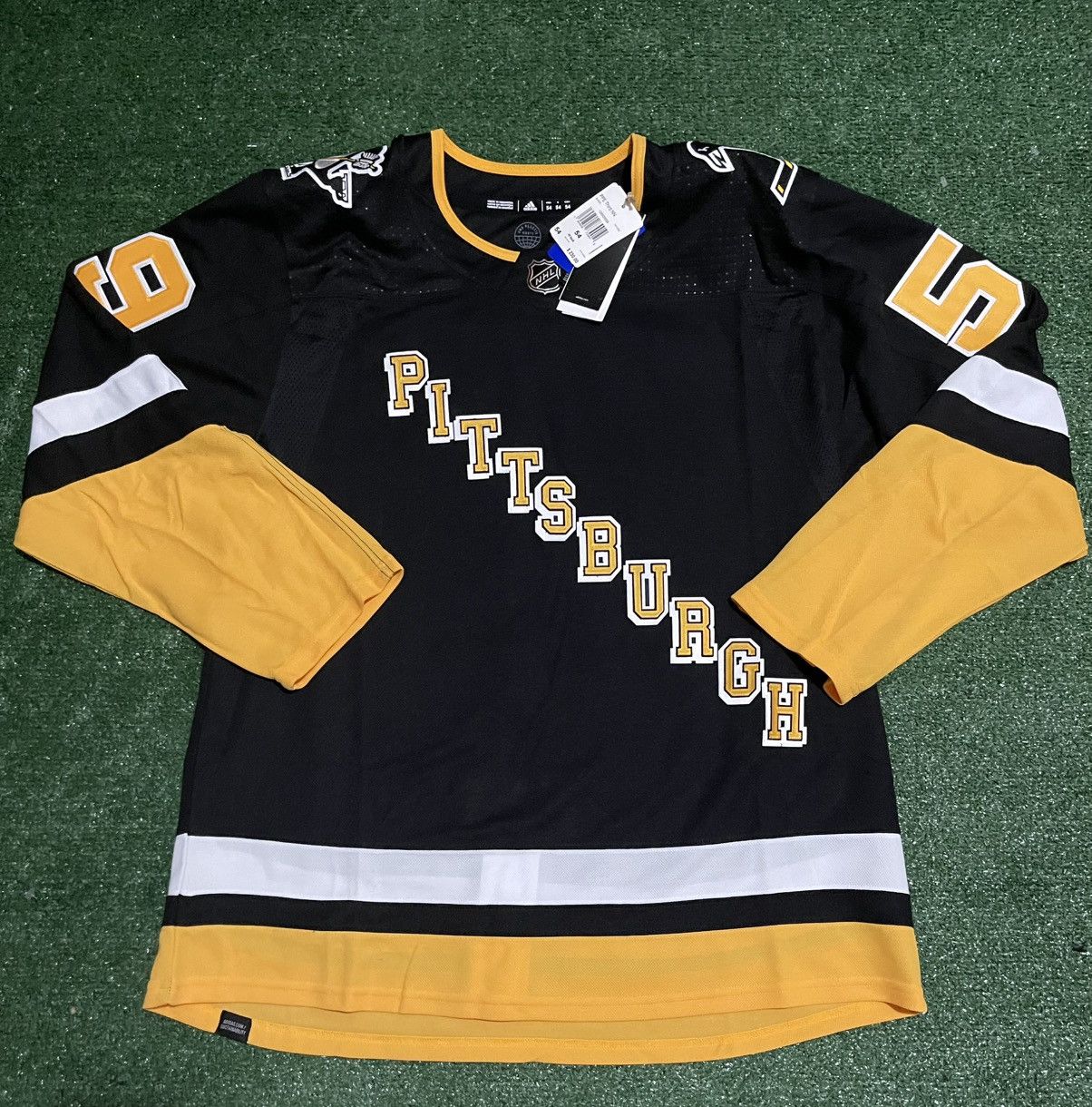 Adidas Authentic Jake Guentzel Pittsburgh Penguins NHL