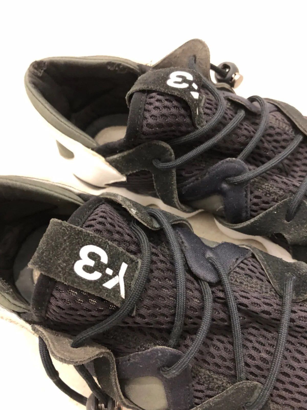 Adidas × Yohji Yamamoto Y-3 -Yohji Yamamoto - Kyujo Low (Black / White) Japanese Size US 9.5 / EU 42-43 - 4 Thumbnail