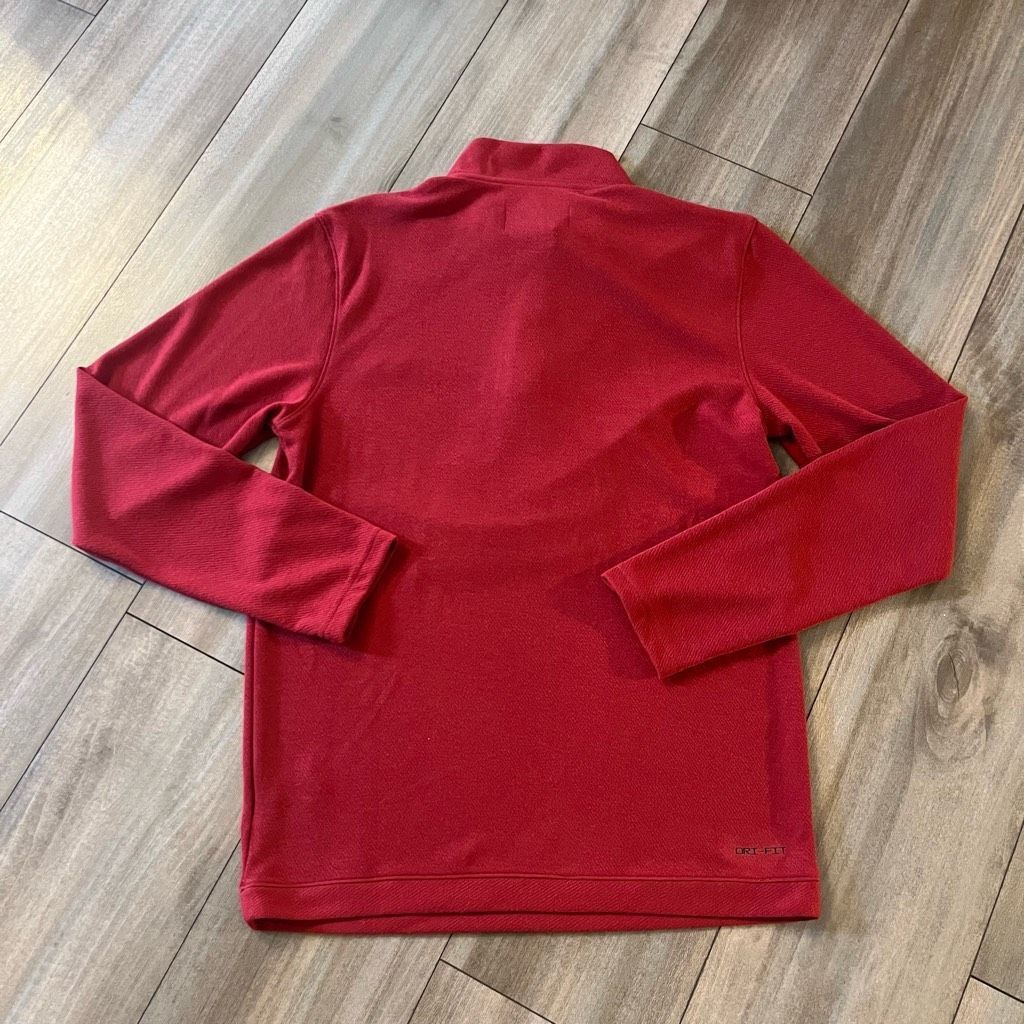 Jordan Brand Jordan Nike Oklahoma Red Athletic Pullover Hoodie Men Small Size US S / EU 44-46 / 1 - 6 Thumbnail