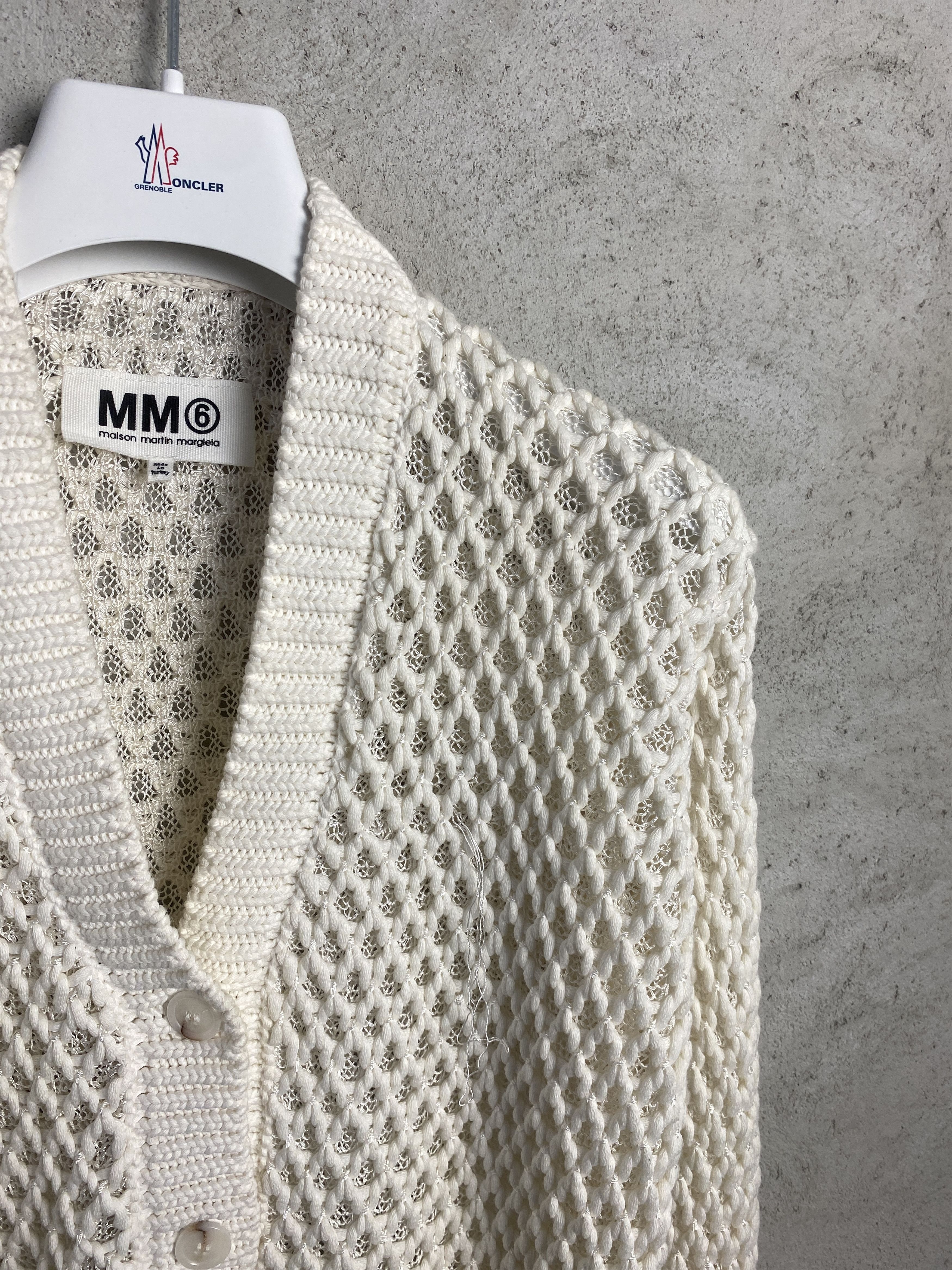 MM6 MM6 Maison Margiela knit sweater cardigan Size S / US 4 / IT 40 - 2 Thumbnail