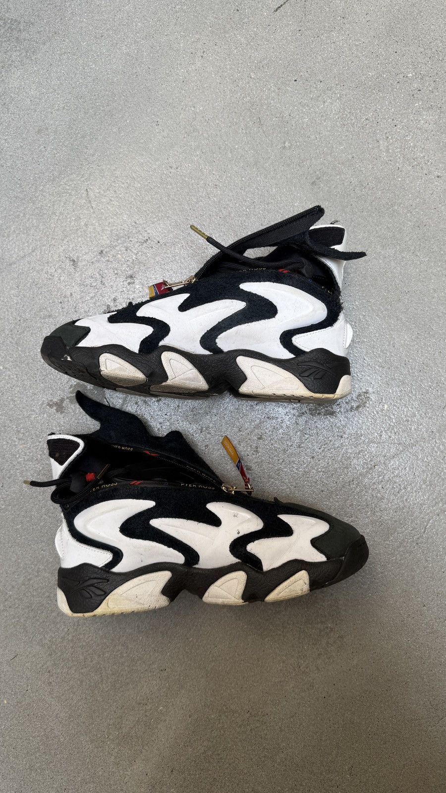 Pyer Moss × Reebok Pyer Moss x Mobius Experiment 3 ‘Black White’ Size US 8 / EU 41 - 2 Thumbnail