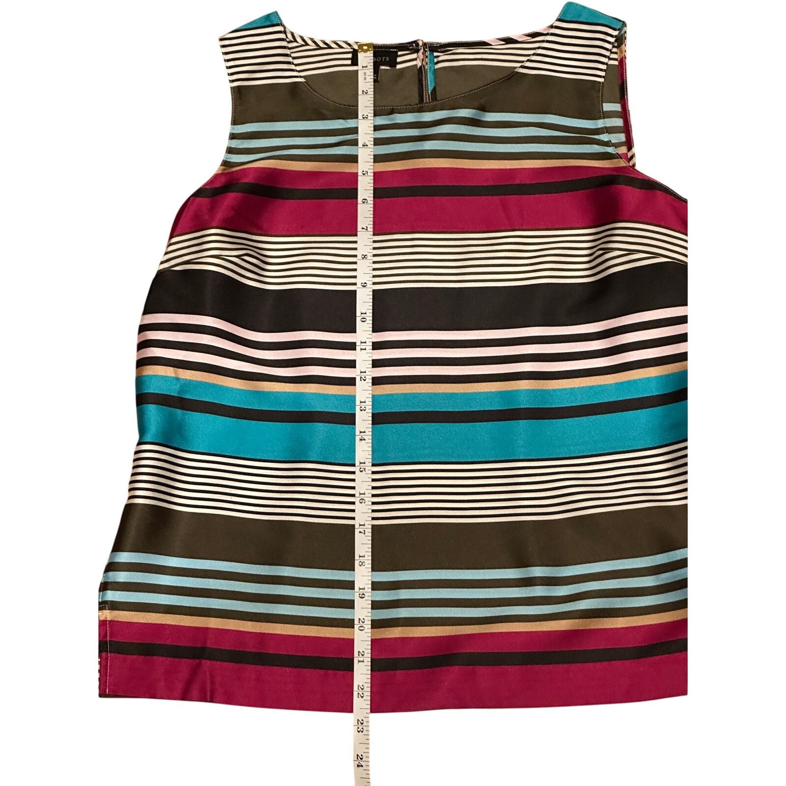 Talbots Talbots Striped Sleeveless Blouse Multicolor Size Small Size S / US 4 / IT 40 - 5 Thumbnail