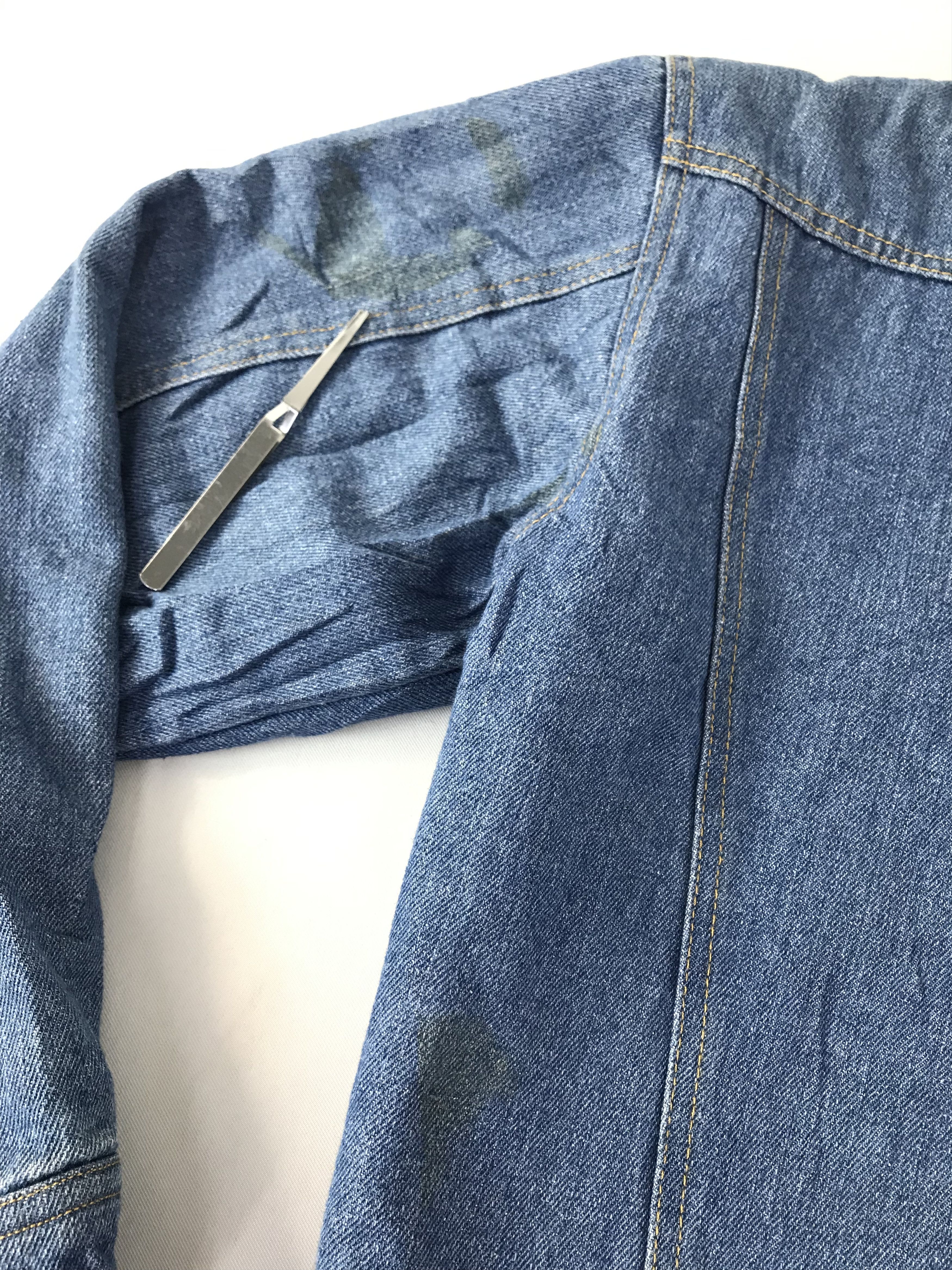 Japanese Brand Chain Reaction Sherpa Shearling Denim Padded Full Button Size US M / EU 48-50 / 2 - 14 Thumbnail