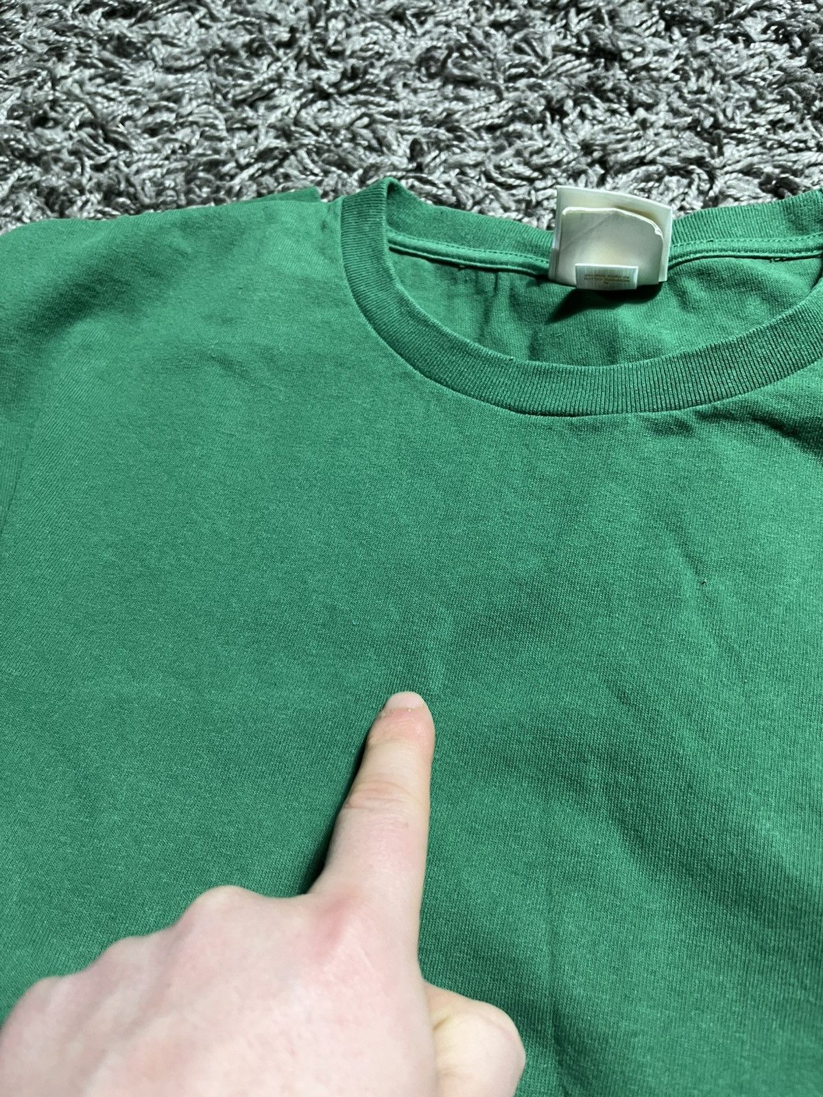 Bape BAPE SHARK ONE POINT WGM GREEN T-SHIRT Size US XL / EU 56 / 4 - 10 Thumbnail