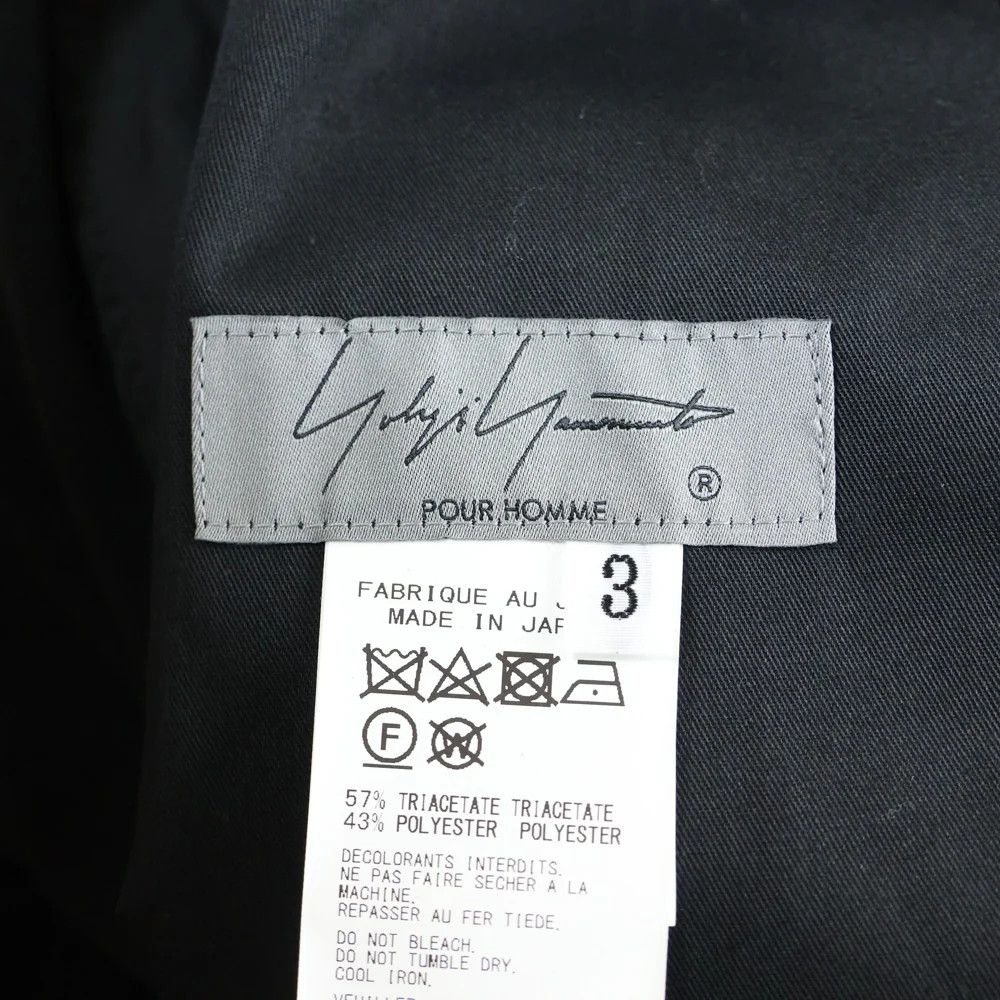 Yohji Yamamoto Yohji Yamaha POUR HOMME 24SS TUXED SIDE TAPED PANTS Size US 36 / EU 52 - 7 Thumbnail