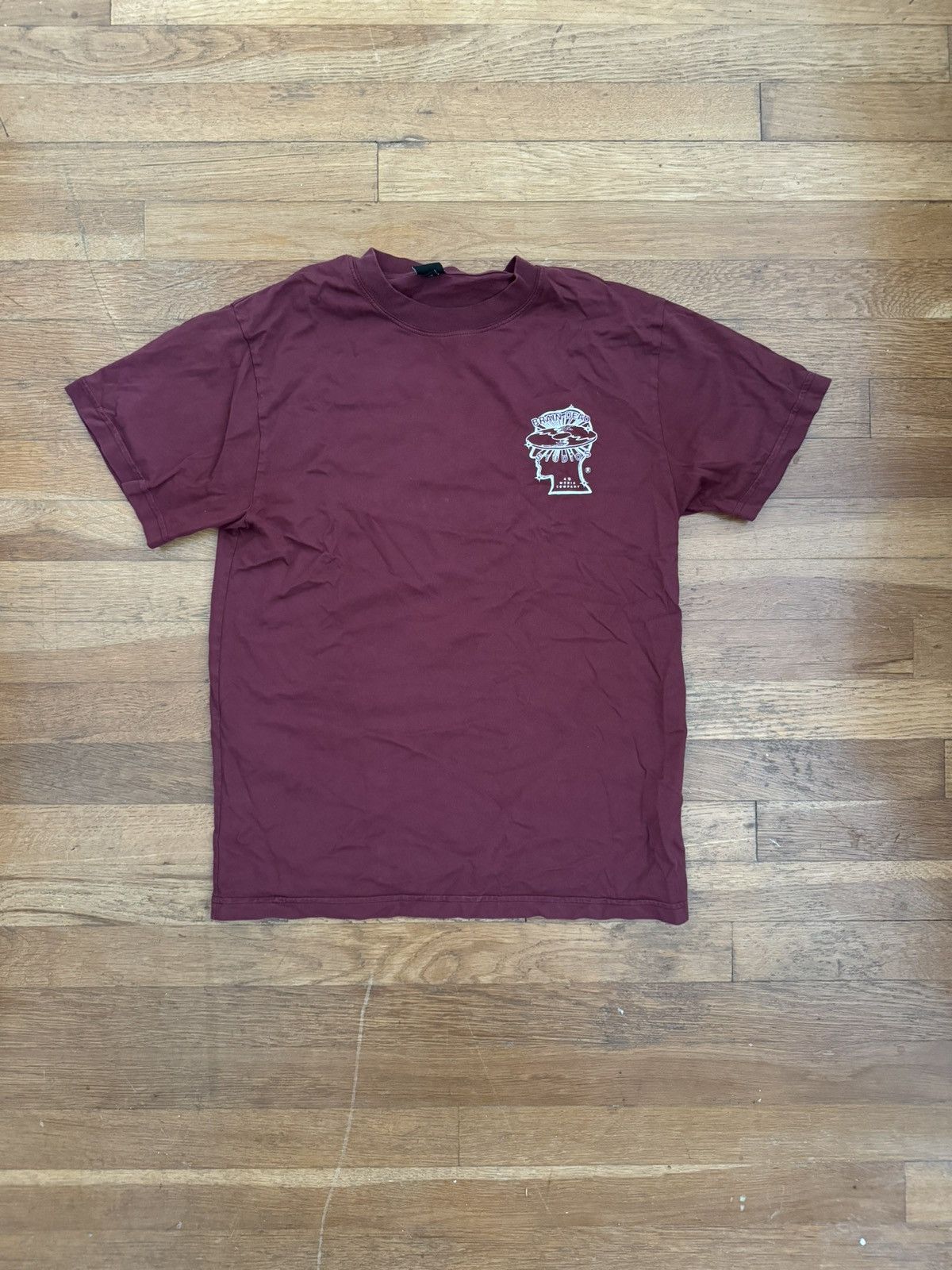 Brain Dead Maroon Brain Dead Studios Tee Size US XS / EU 42 / 0 - 1 Thumbnail