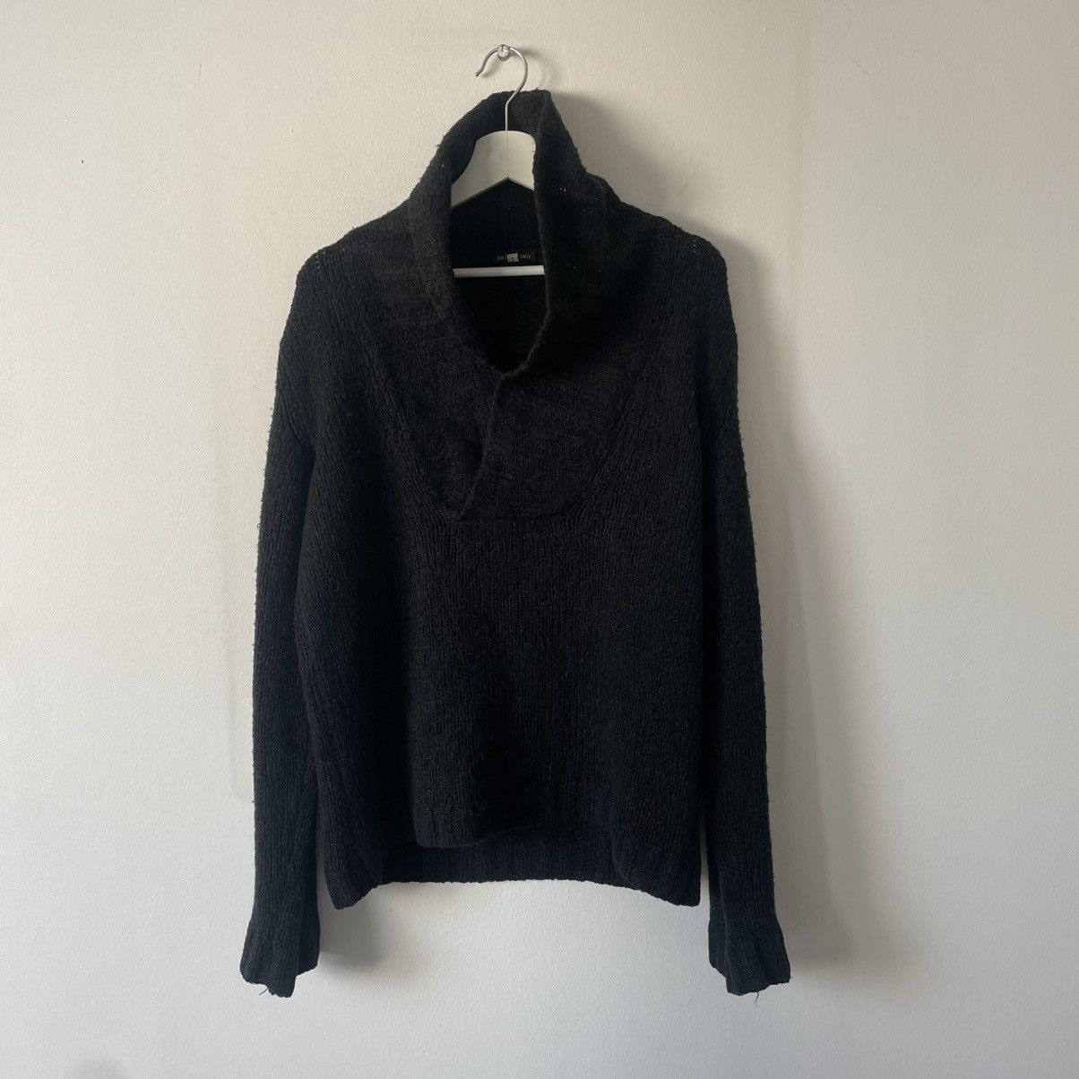 Ann Demeulemeester AW12 Zipped Driver's Knit | Grailed