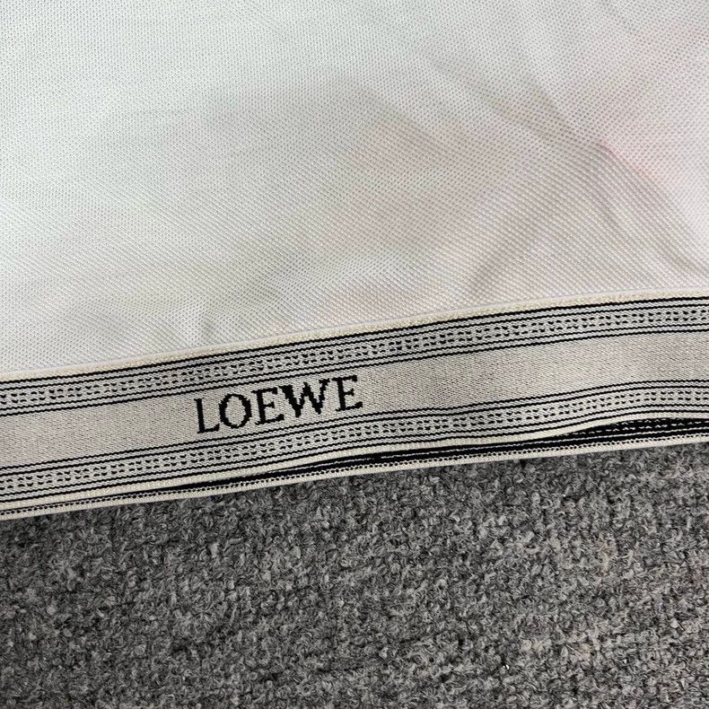 Loewe Loewe Short Polo Shirt with Logo on the Bottom Size S / US 4 / IT 40 - 5 Thumbnail