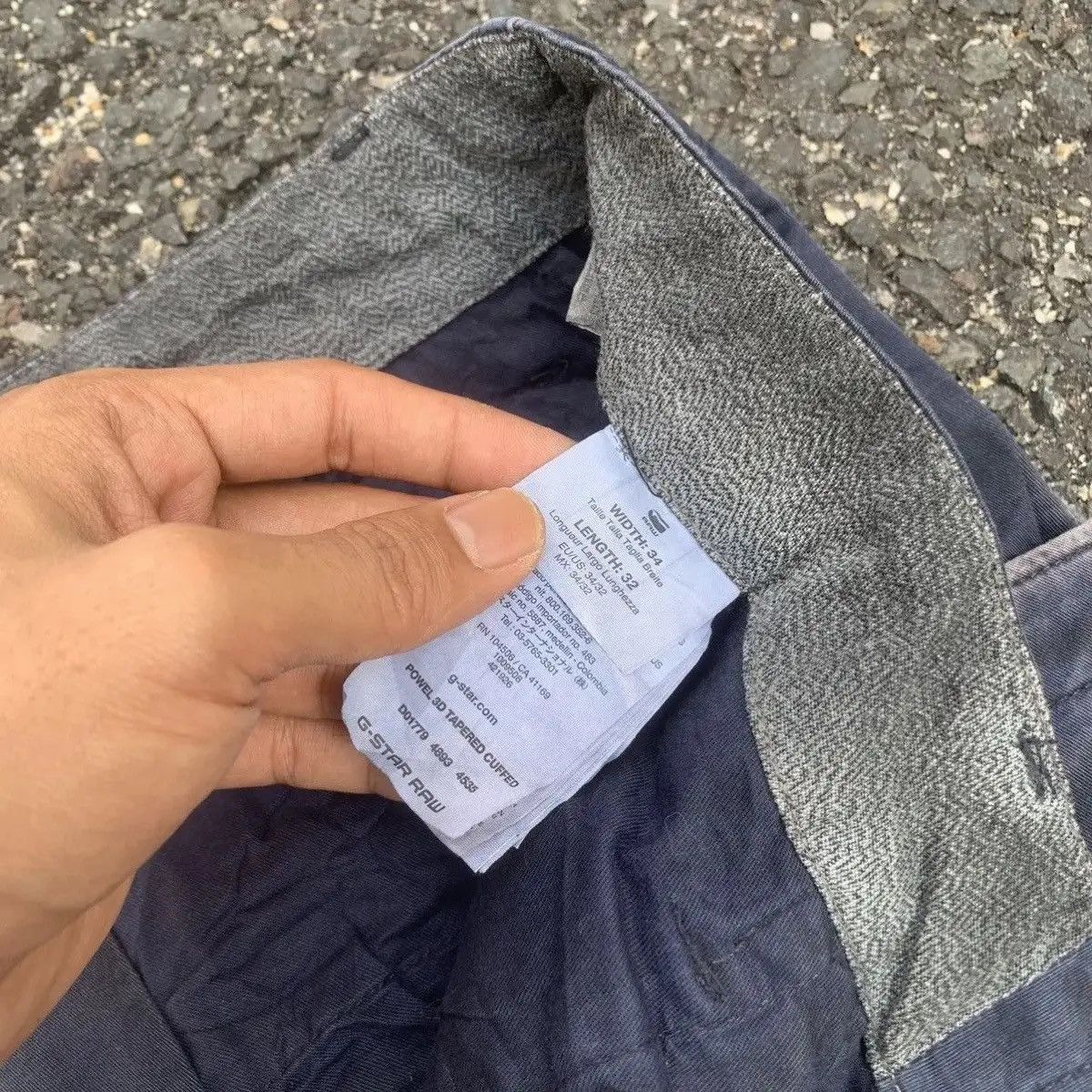 G-Star SICKS‼️GSTAR RAW TROUSERS FADED VERYRARE CURVE LEG PANTS W34 Size US 34 / EU 50 - 9 Thumbnail