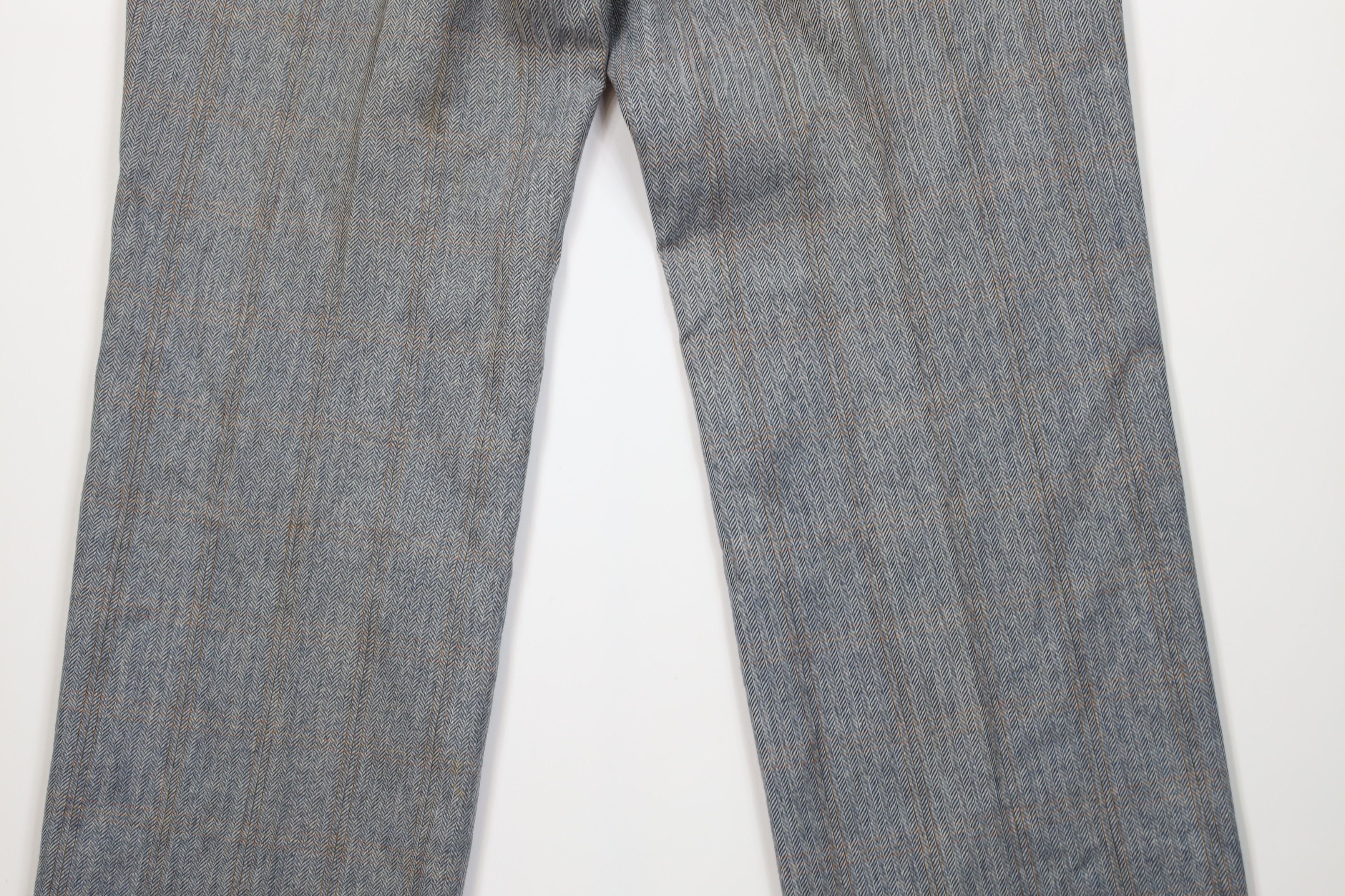 Vintage Vintage 60s 70s Streetwear Herringbone Bell Bottoms Pants Size US 38 / EU 54 - 11 Thumbnail
