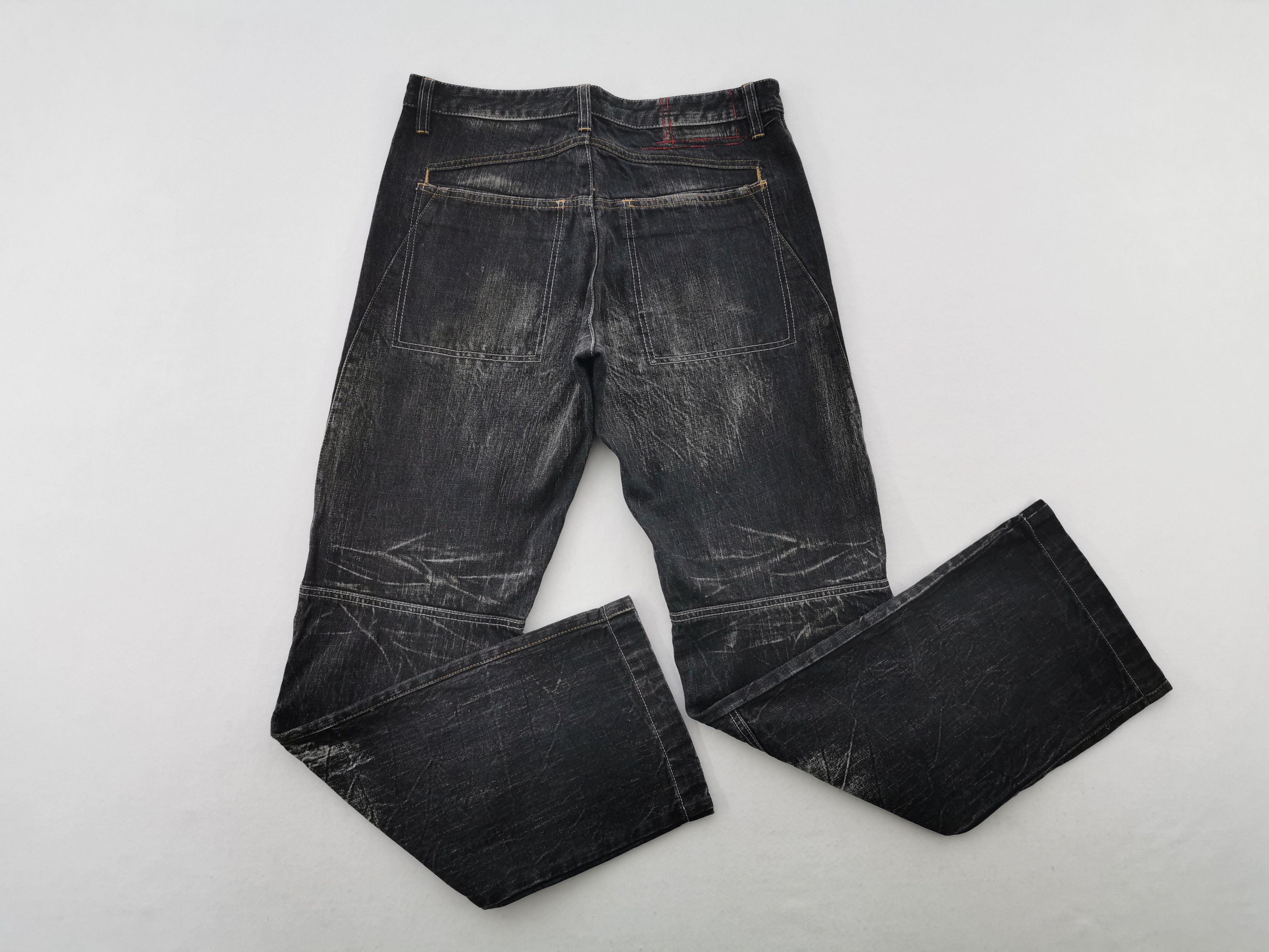 Marithe + Francois Girbaud Distressed Vintage Marithe Francois Girbaud Double Knee Size US 33 - 5 Thumbnail