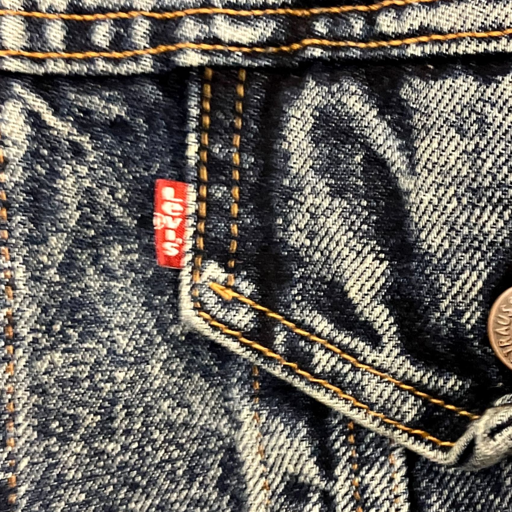Levi's Vintage Levis 70507 Denim Jacket Mens XL Blue Acid Wash Trucker Made in USA Size US XL / EU 56 / 4 - 4 Thumbnail