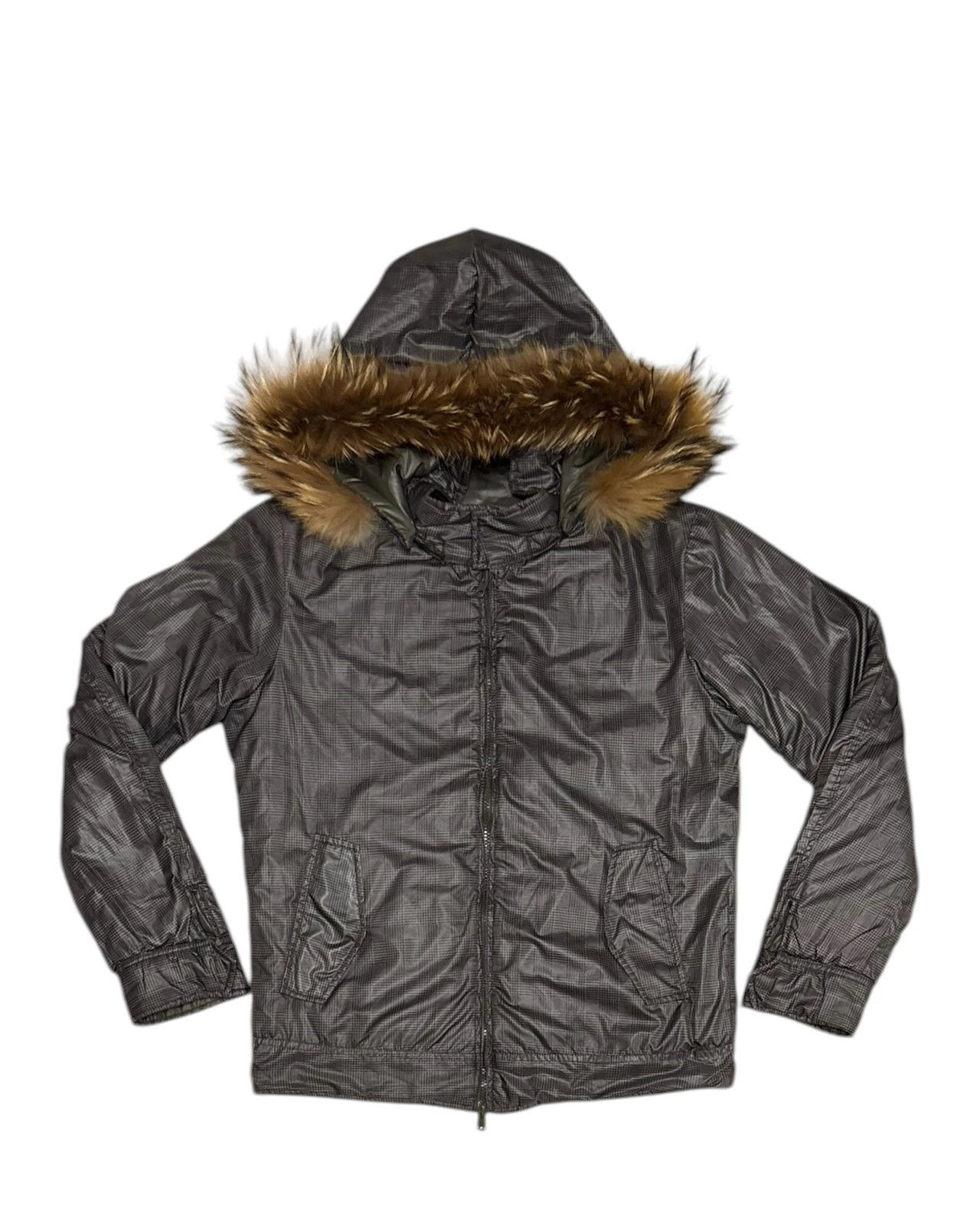 Takeo Kikuchi Takeo Kikuchi reversible check fur hood lightweight jacket Size US M / EU 48-50 / 2 - 1 Thumbnail