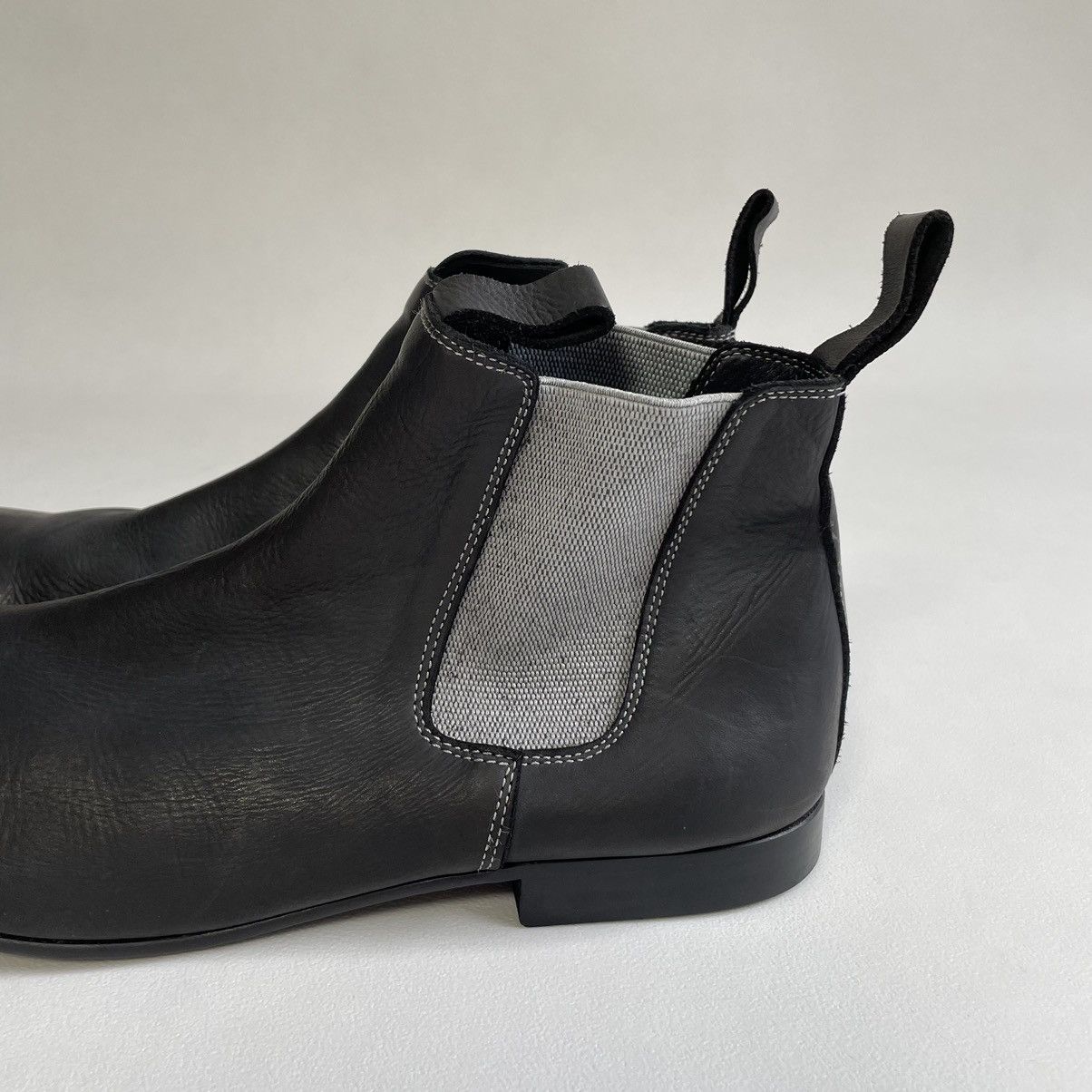 Comme des Garcons Object Dyed Leather Chelsea Boots Size US 10 / EU 43 - 5 Thumbnail