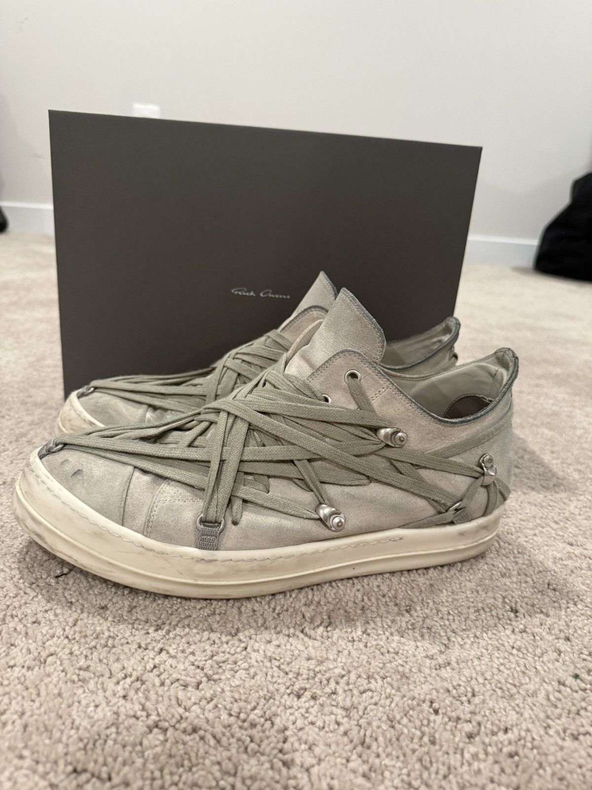 Rick Owens Rick Owens Megalaced Sneaker Size US 12 / EU 45 - 7 Thumbnail