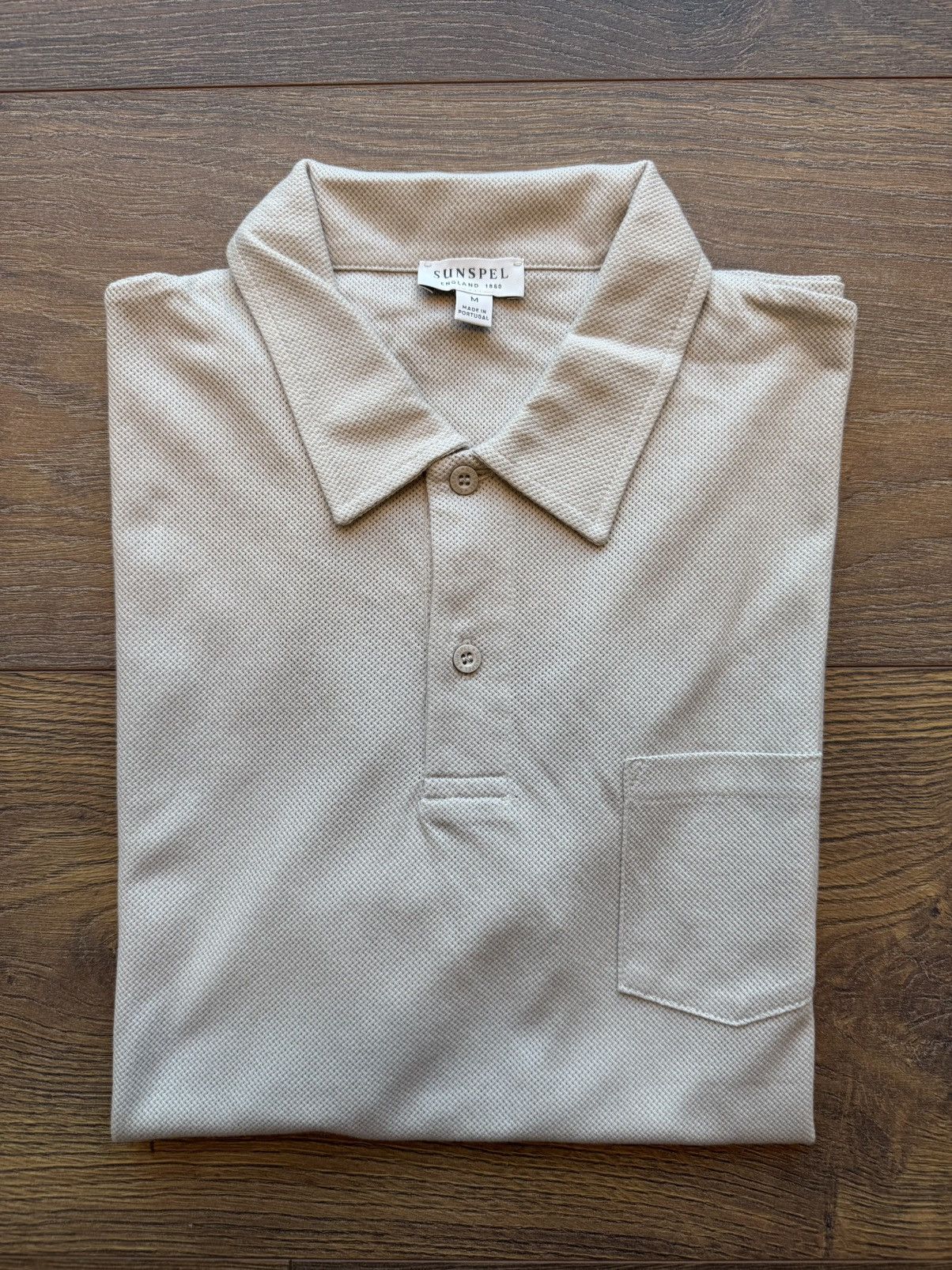 Sunspel Sunspel Ash Grey Riviera Polo - Size M Size US M / EU 48-50 / 2 - 1 Thumbnail