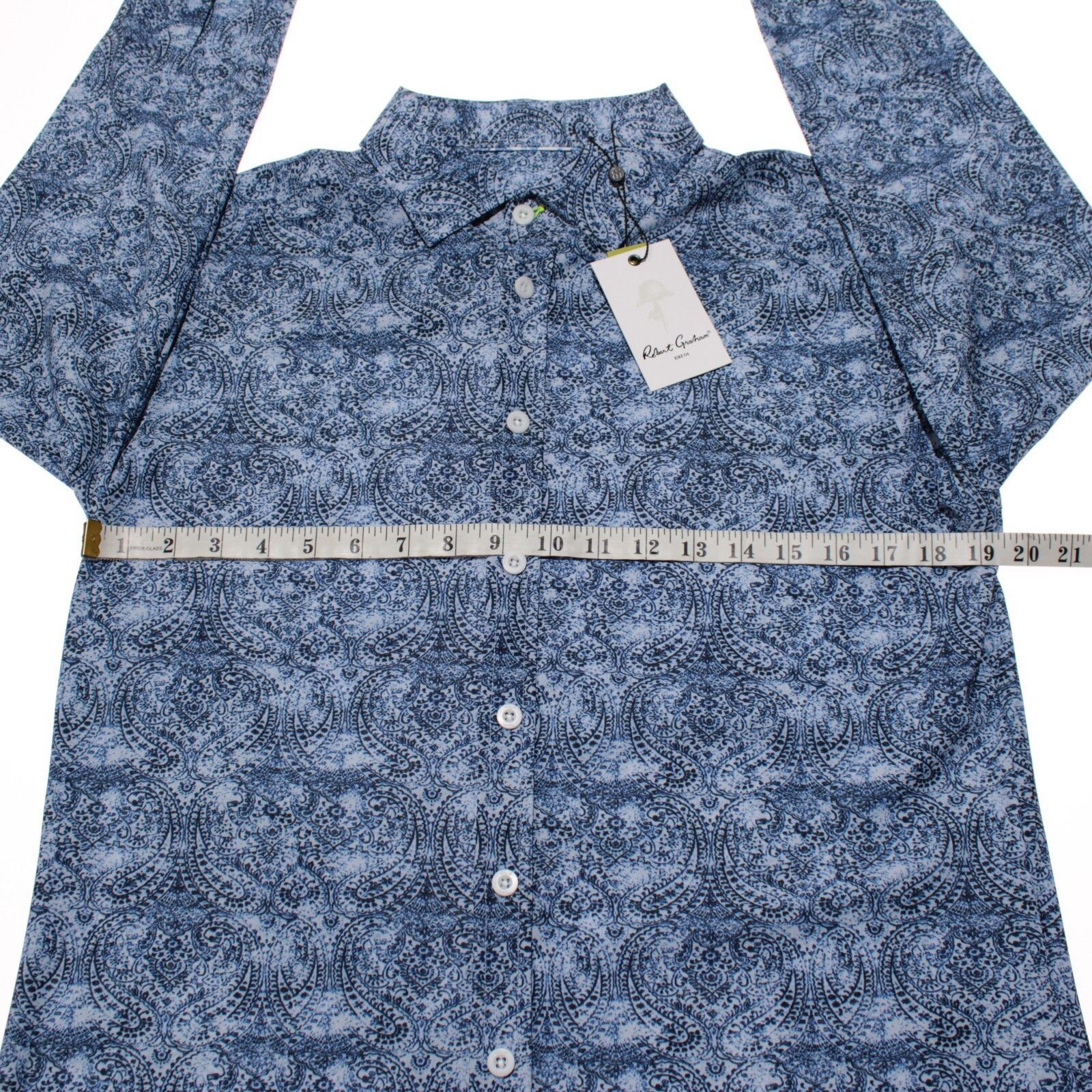Robert Graham Robert Graham New with tags Shirt Size S US In Blue Size US S / EU 44-46 / 1 - 7 Thumbnail