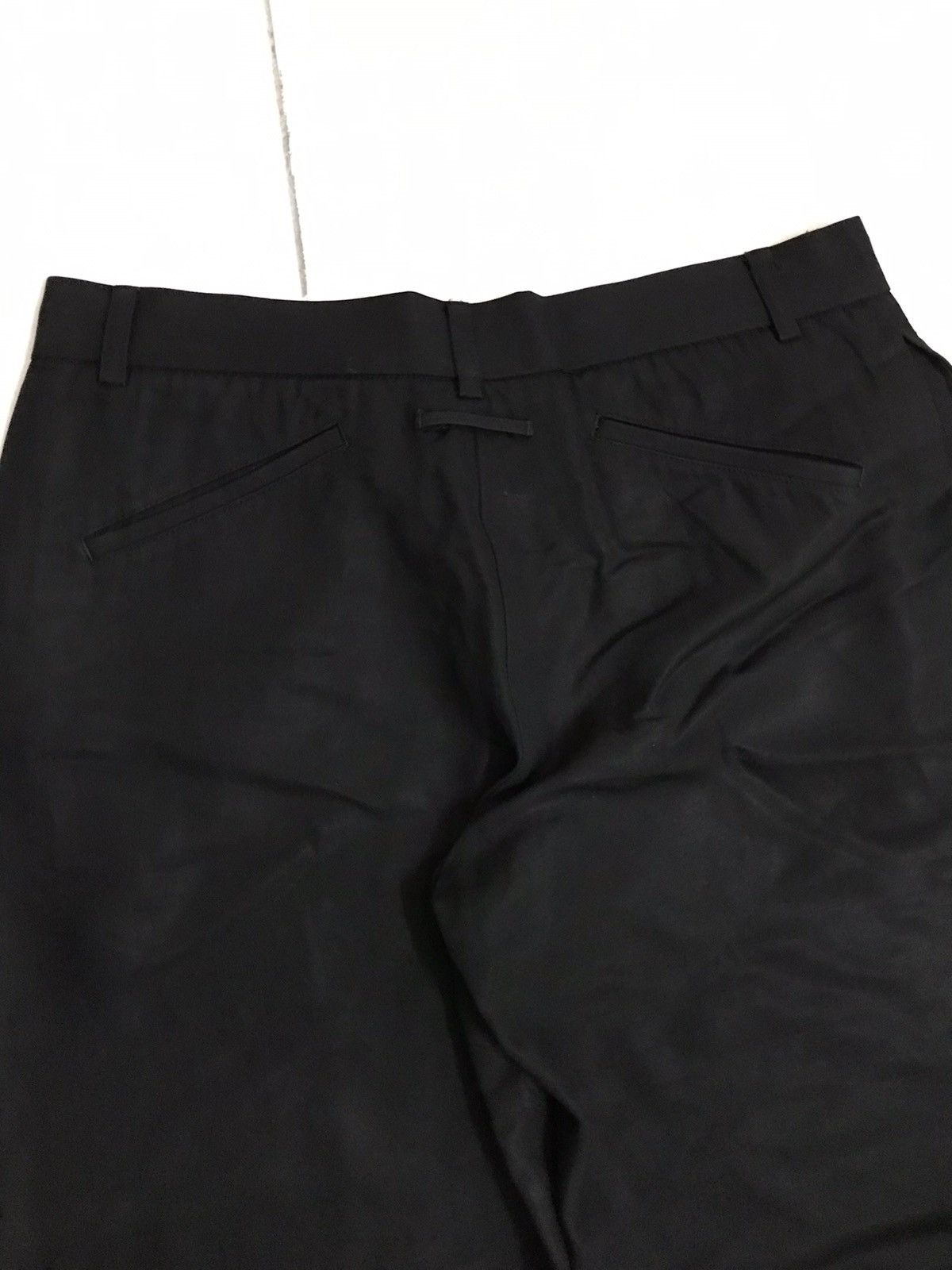 Jean Paul Gaultier Jean Paul Gaultier Black Wool Tailored dress Pants Size US 29 - 10 Thumbnail