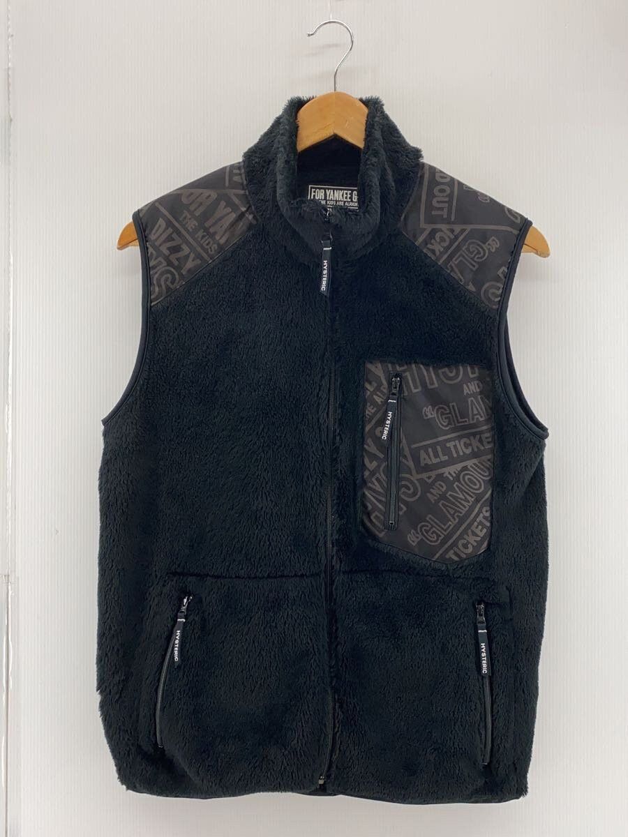 Hysteric Glamour Hysteric Glamour Polyester Fleece Vest Black Size US S / EU 44-46 / 1 - 1 Thumbnail
