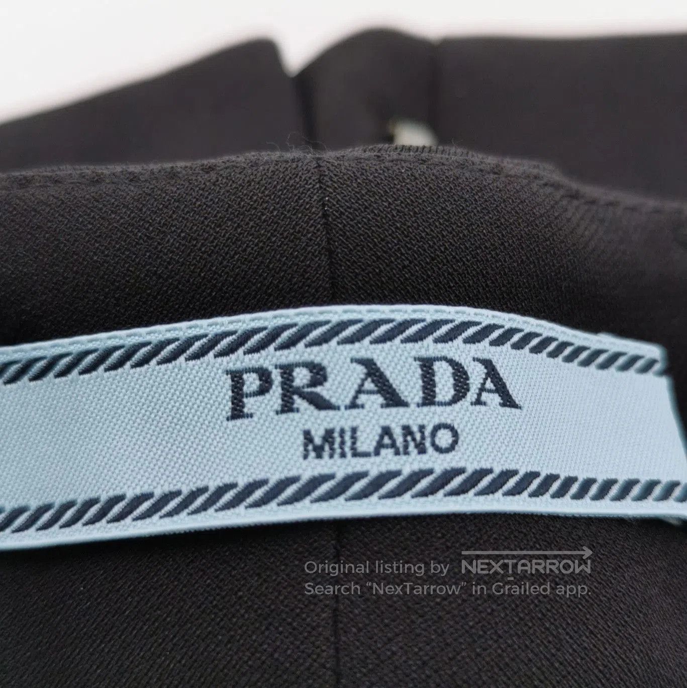 Prada Prada Elegant Black Trousers Size 38 . Size 37" - 5 Thumbnail