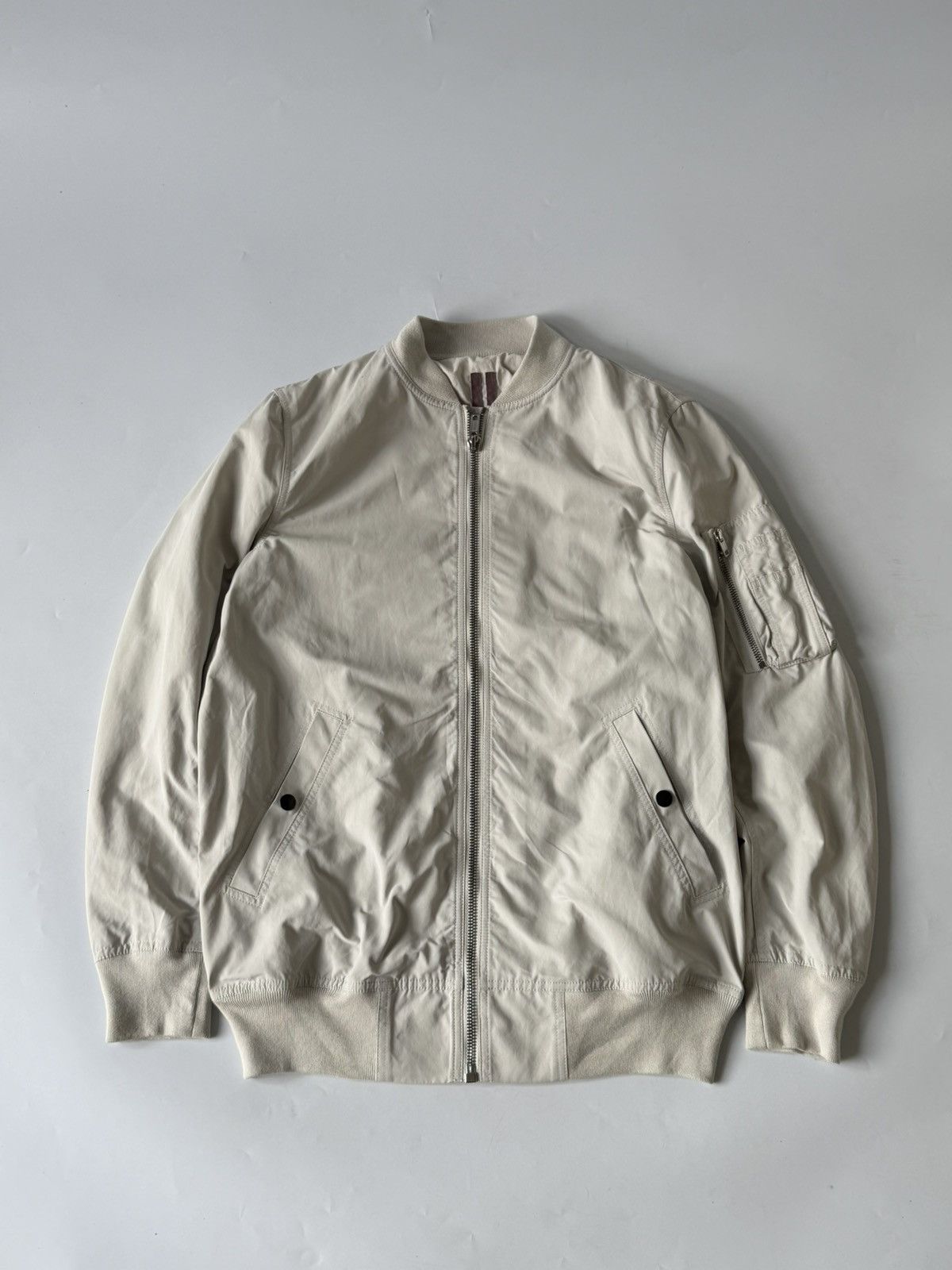Rick Owens Rick Owens Classic Flight Bomber Jacket Size US M / EU 48-50 / 2 - 1 Thumbnail