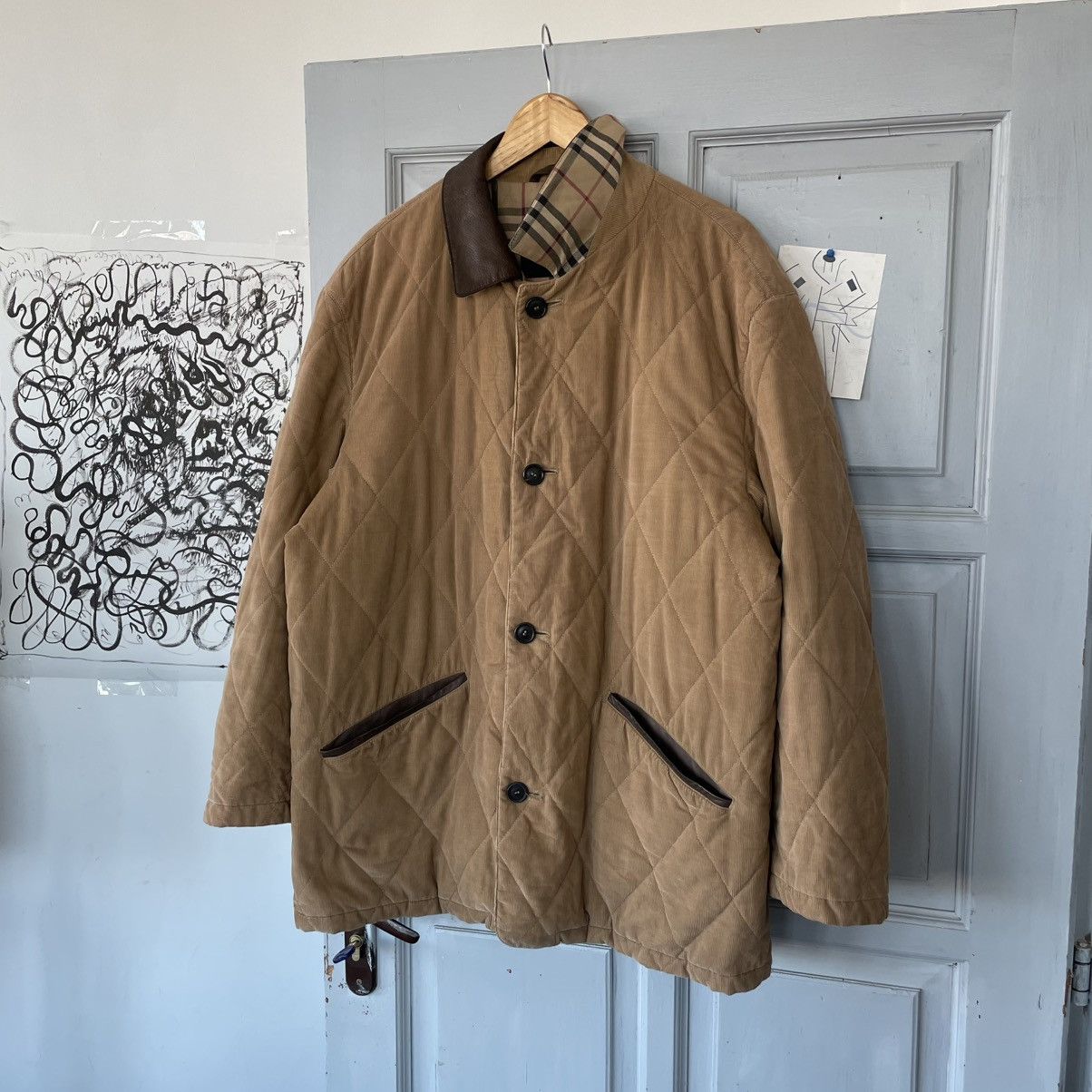 Burberry Vintage 90’s Burberry Vilvet Jacket Men Size M Size US M / EU 48-50 / 2 - 1 Thumbnail