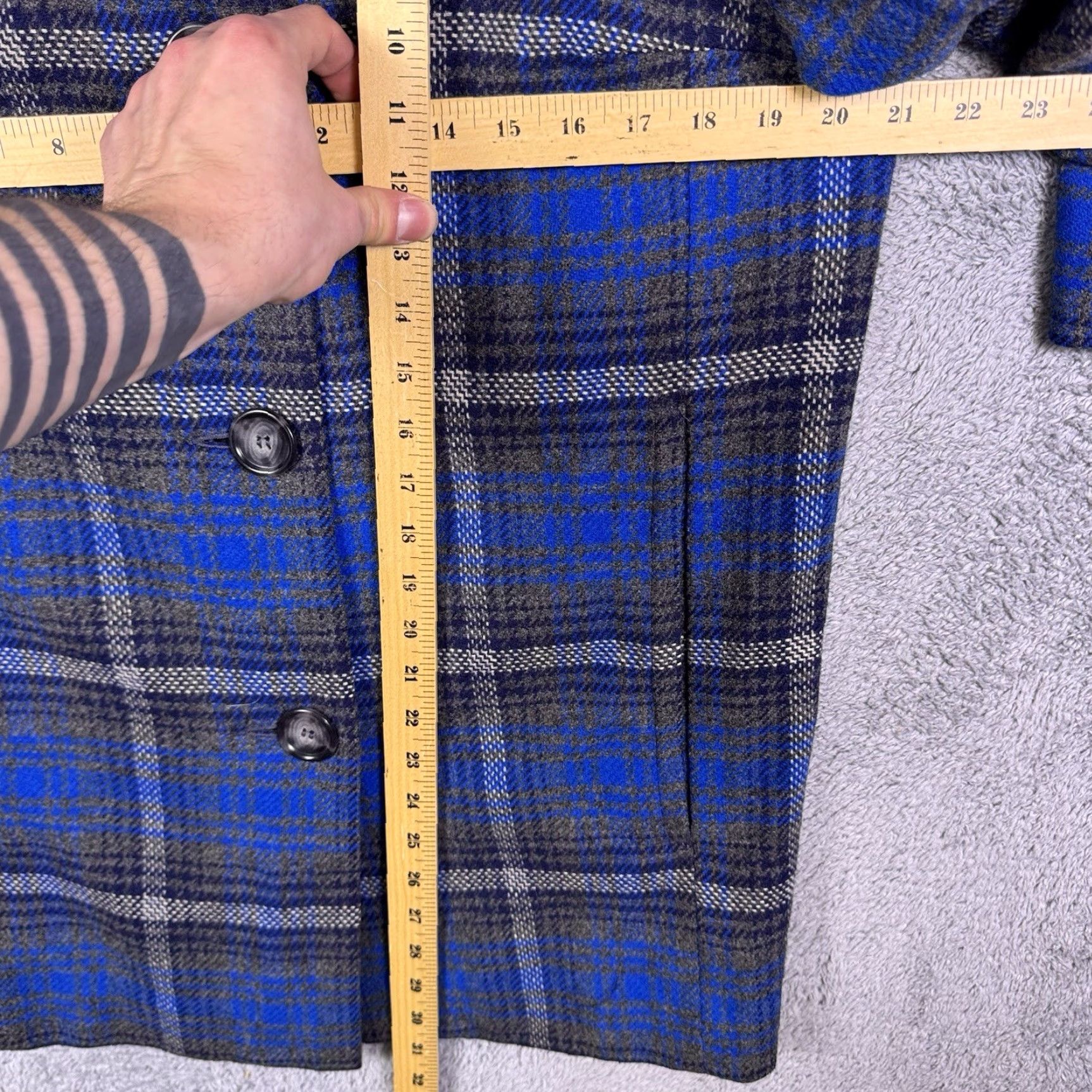 Pendleton VINTAGE Pendleton Jacket Womens M Wool Plaid 49er USA 70s Size M / US 6-8 / IT 42-44 - 7 Thumbnail