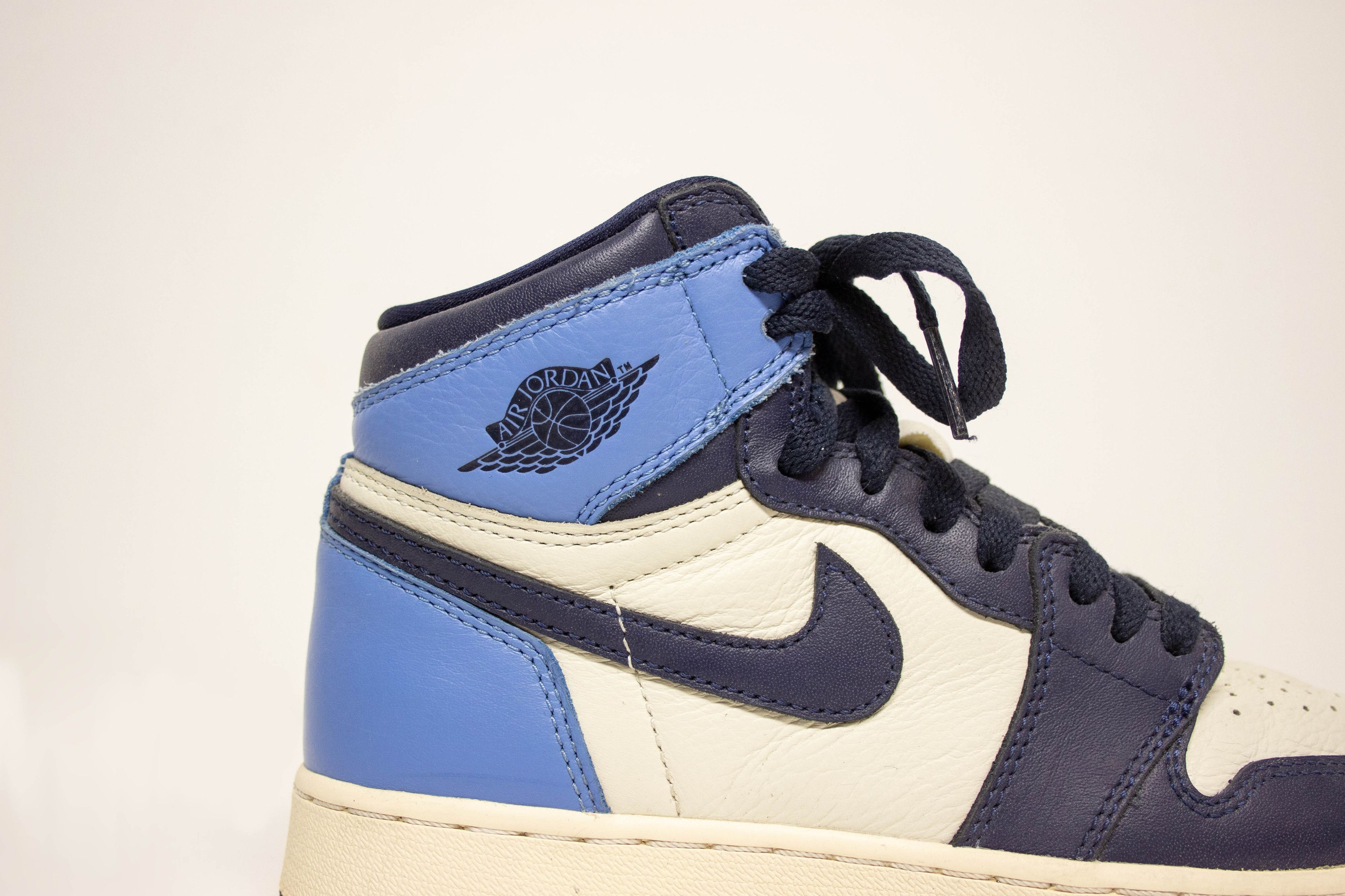 Jordan Brand Air Jordan 1 Hi Set | Dark Marine, Obsidian, Praline Size US 4.5 / IT 34.5 - 3 Thumbnail