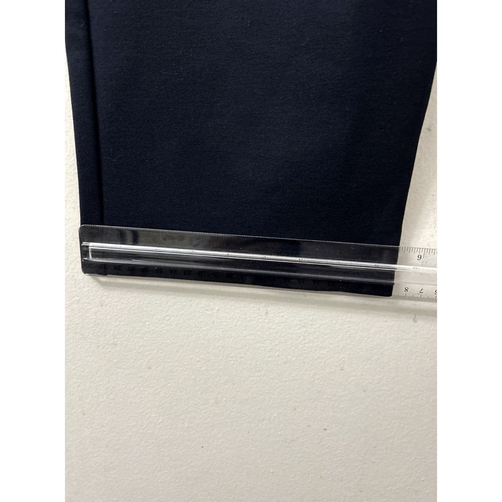 Quince Quince Pants Womens Large 32x26 Navy Ultra-Stretch Ponte Straight Leg NWT Size 36" / US 14 / IT 50 - 5 Thumbnail